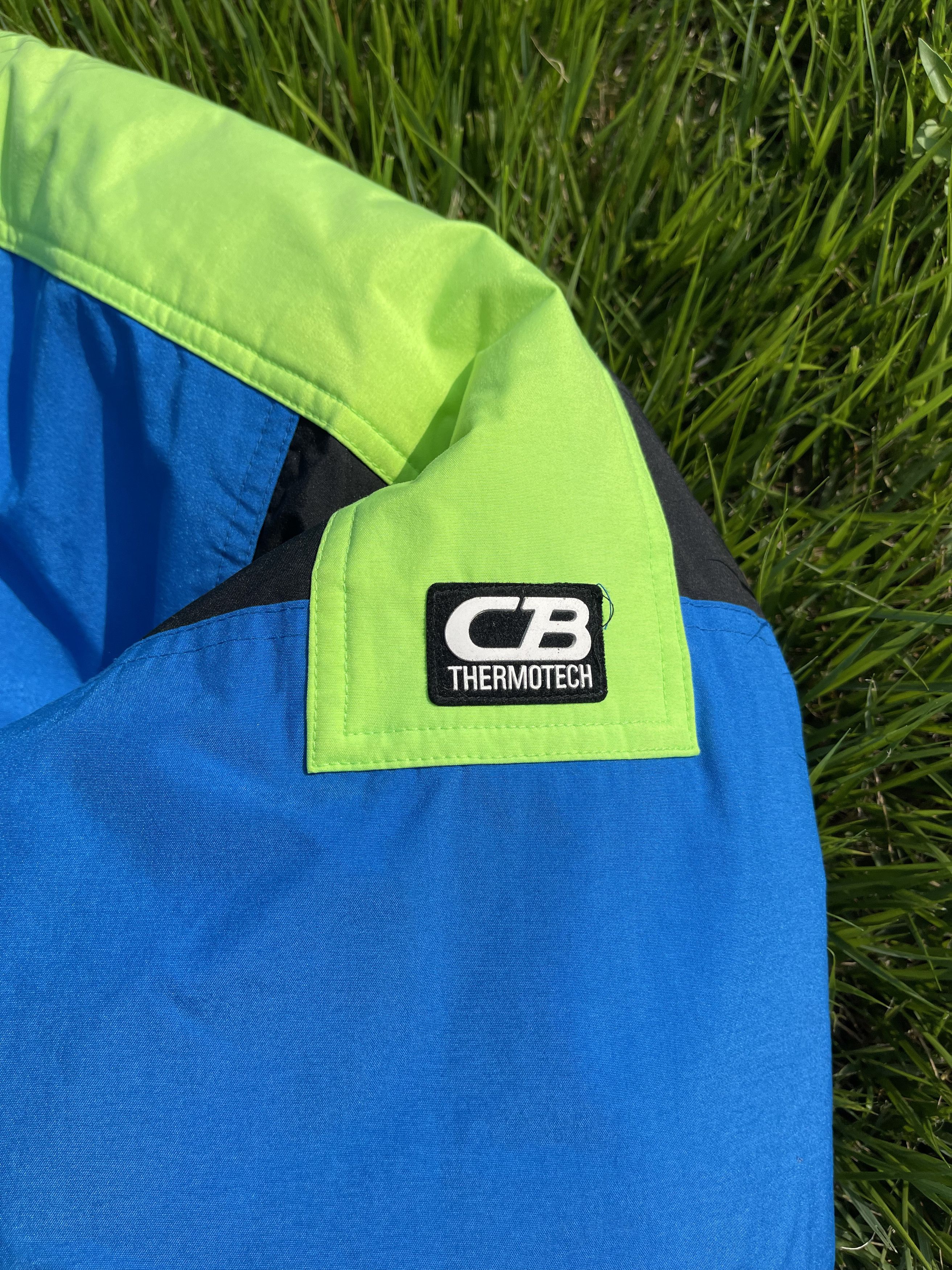 Vintage CB Sports Thermotech 90's Vintage Neon Retro Jacket Coat Size US XXL / EU 58 / 5 - 3 Thumbnail