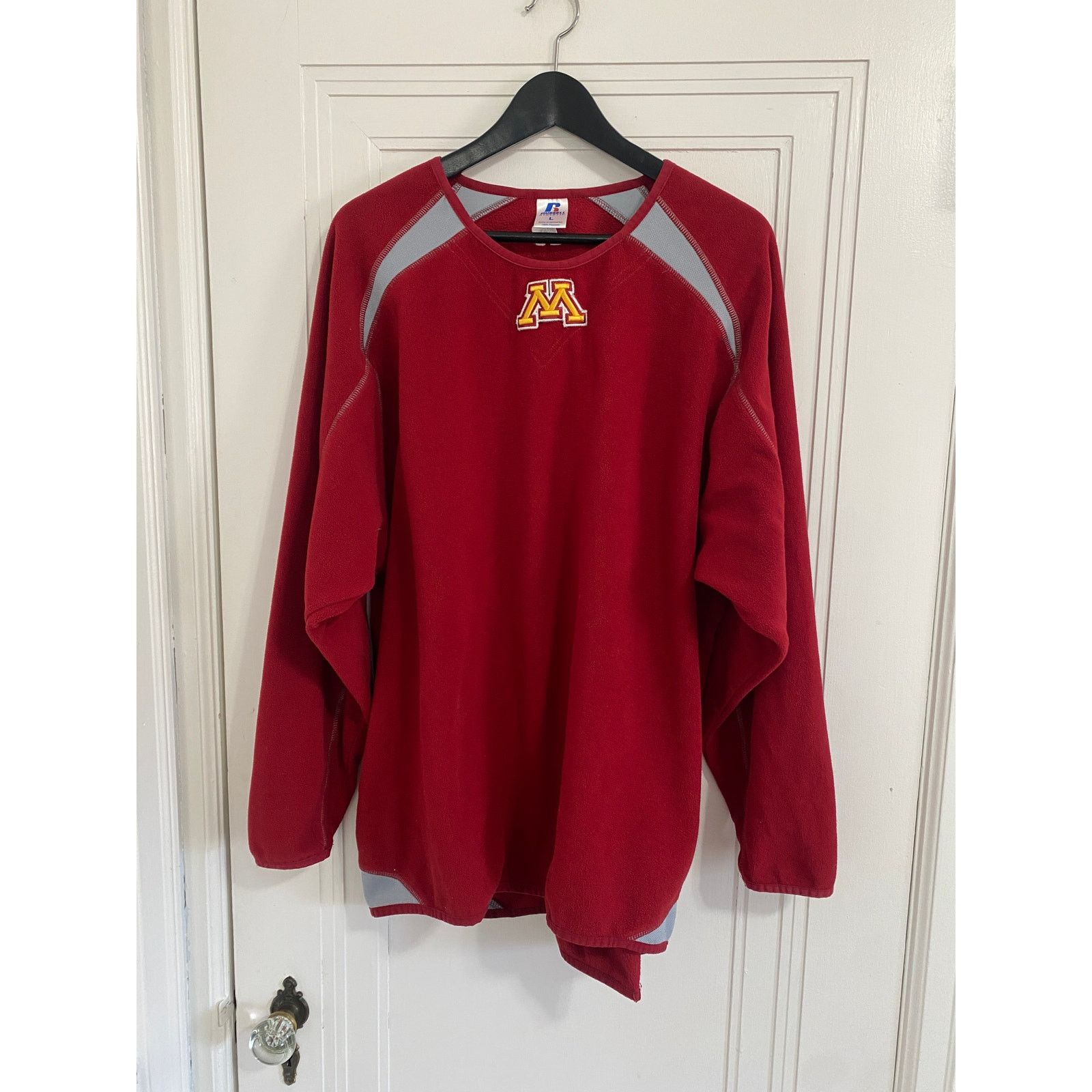 Russell Athletic Minnesota Gophers Baseball Pullover Size Large Size US L / EU 52-54 / 3 - 1 Thumbnail