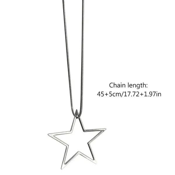 Other Hollow Star Pendant Necklace Size ONE SIZE - 3 Thumbnail
