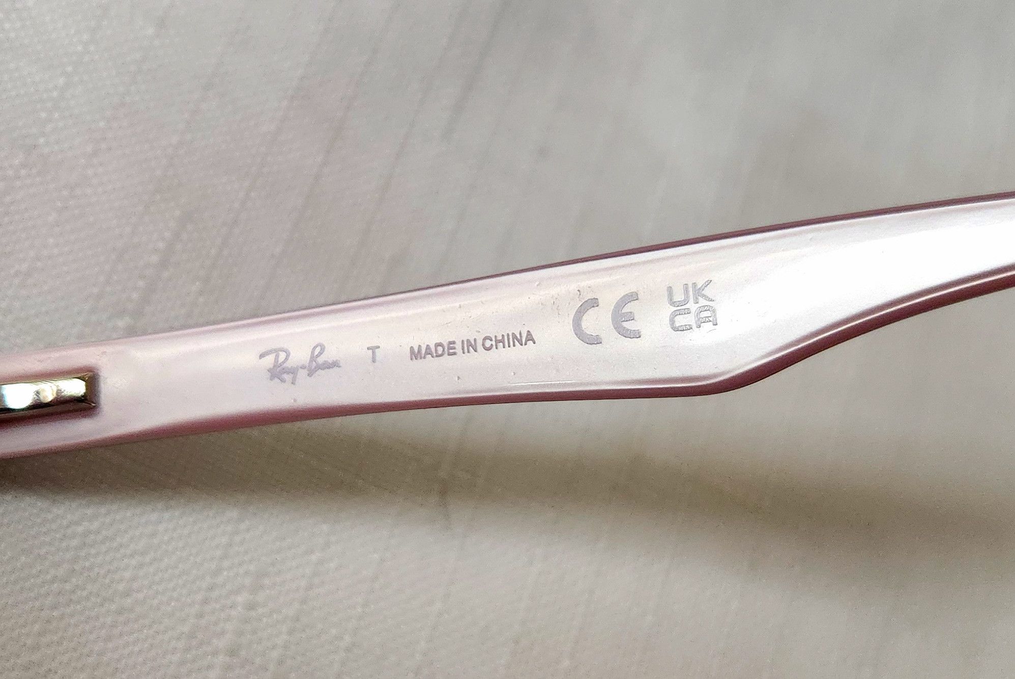 RayBan Ray-Ban Small Eyeglasses RB 1531 3580 Havana on Pink Horn Size ONE SIZE - 8 Thumbnail