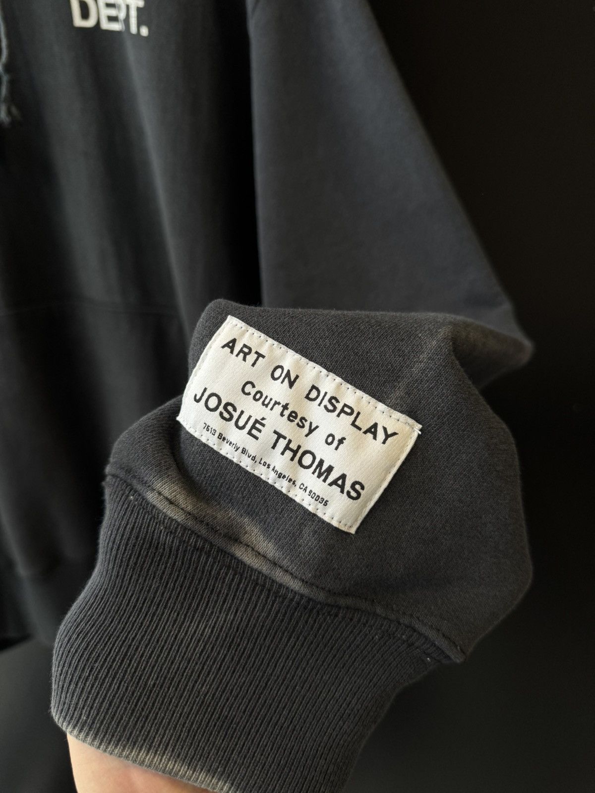 Gallery Dept. Gallery Dept Black Hoodie Size US M / EU 48-50 / 2 - 4 Thumbnail