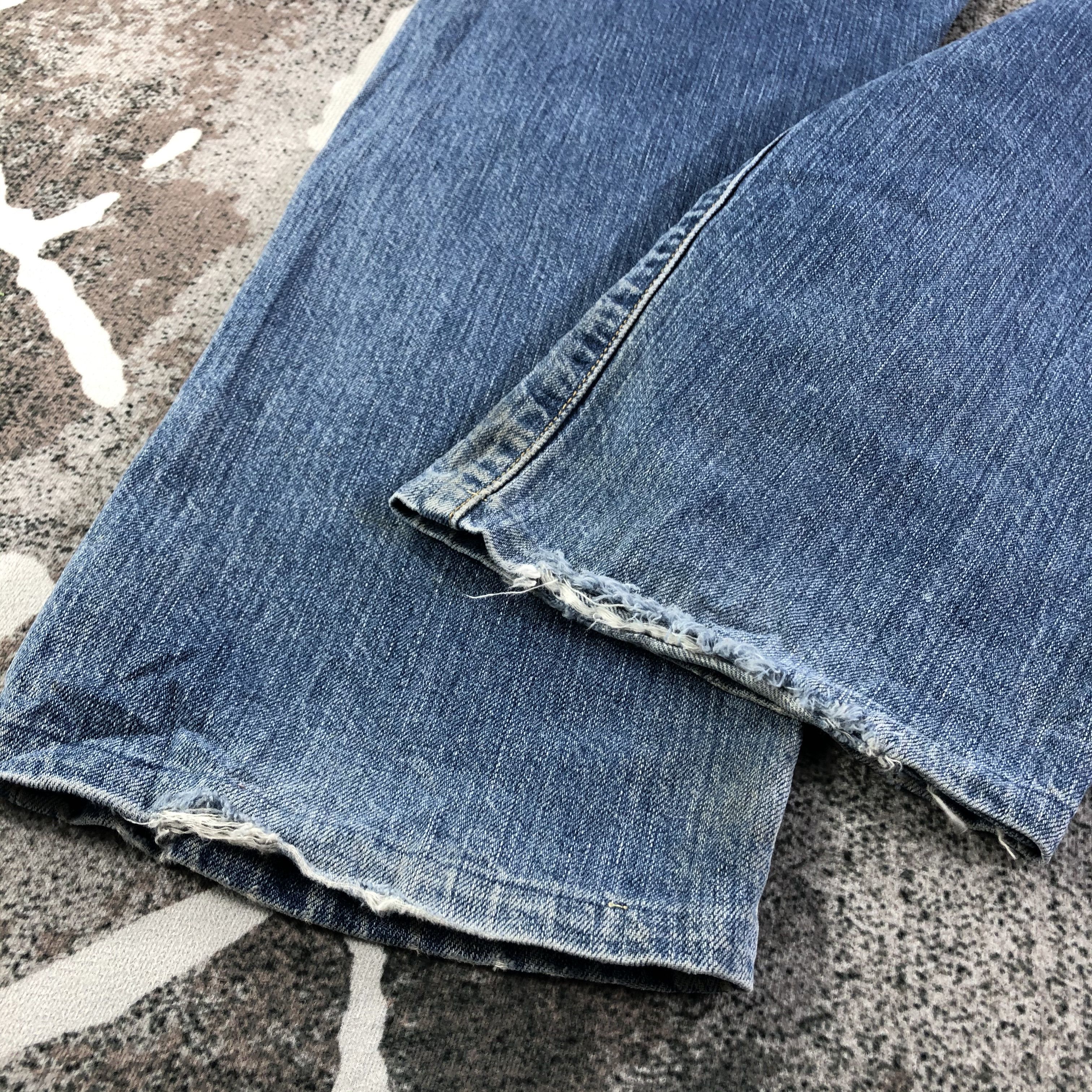 Levi's Vintage Levis 501 Jeans Dirty Wash Denim KJ1782 Size US 32 / EU 48 - 6 Thumbnail