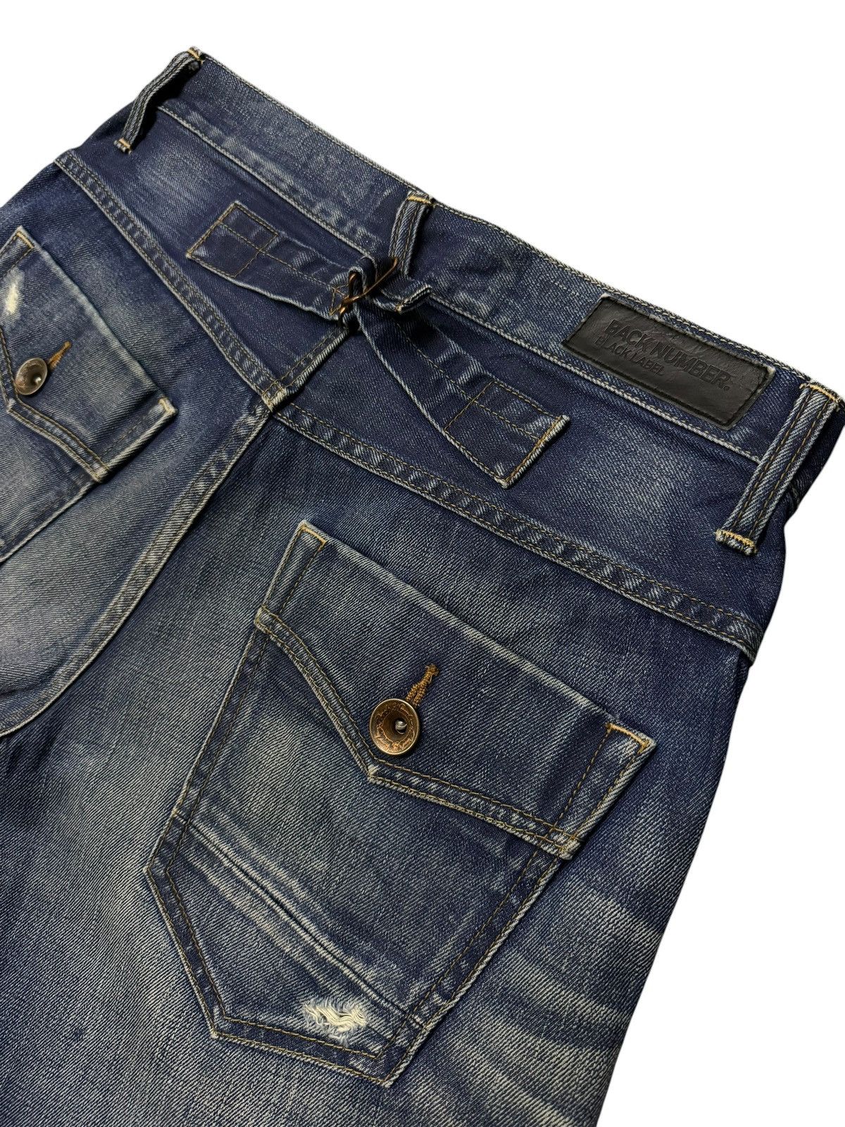 Black Label Vintage Back Number Black Label Japan | Buckle Back | W32 Size US 32 / EU 48 - 8 Thumbnail