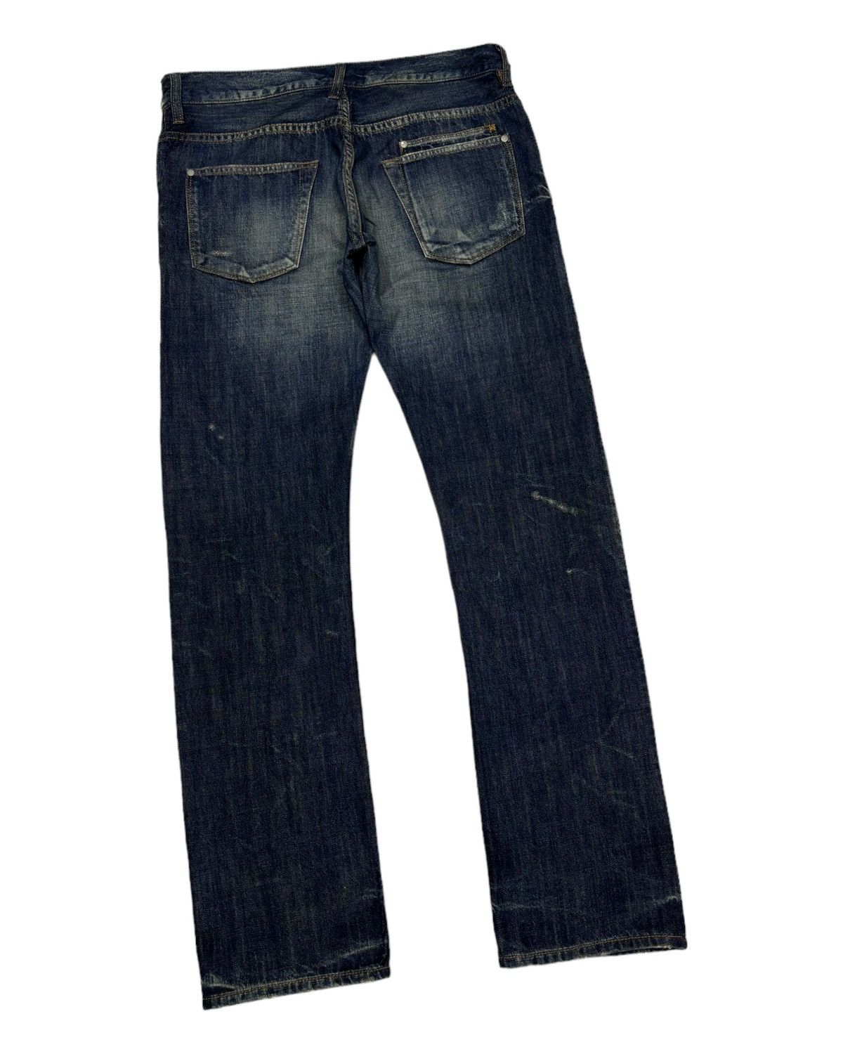 14th Addiction 🔥KMRII STYLE JAPANESE UNBRANDED SLIM FIT DENIM JEANS Size US 32 / EU 48 - 4 Thumbnail
