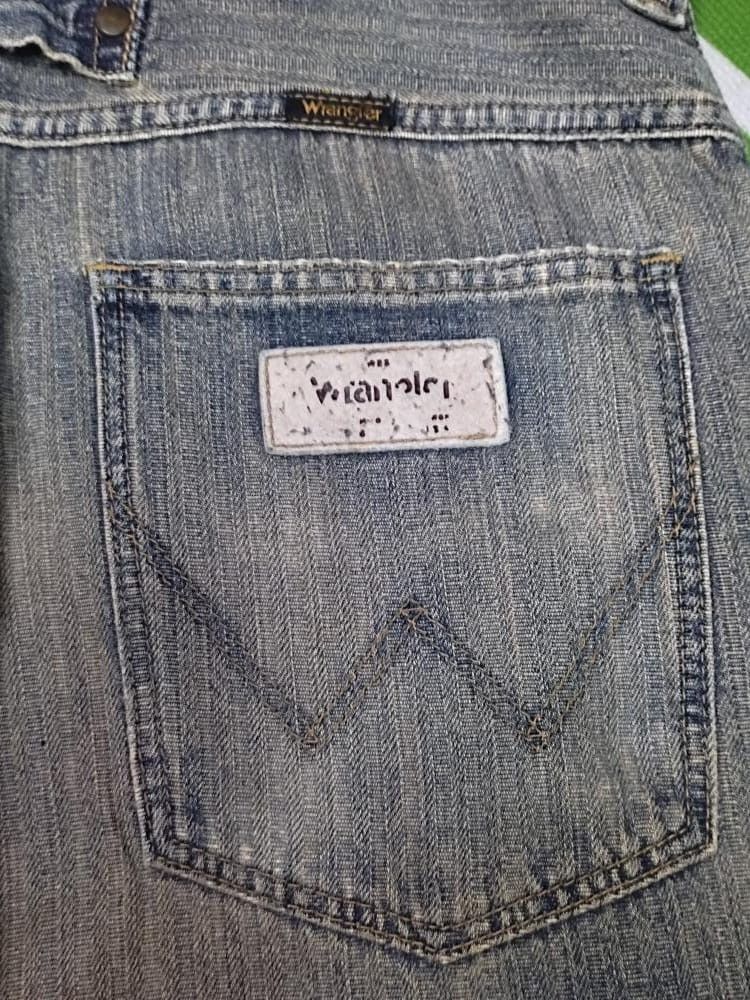 Jean × Vintage × Wrangler WRANGLER BAGGY JEANS VINTAGE LOOK FADED Size US 36 / EU 52 - 8 Thumbnail