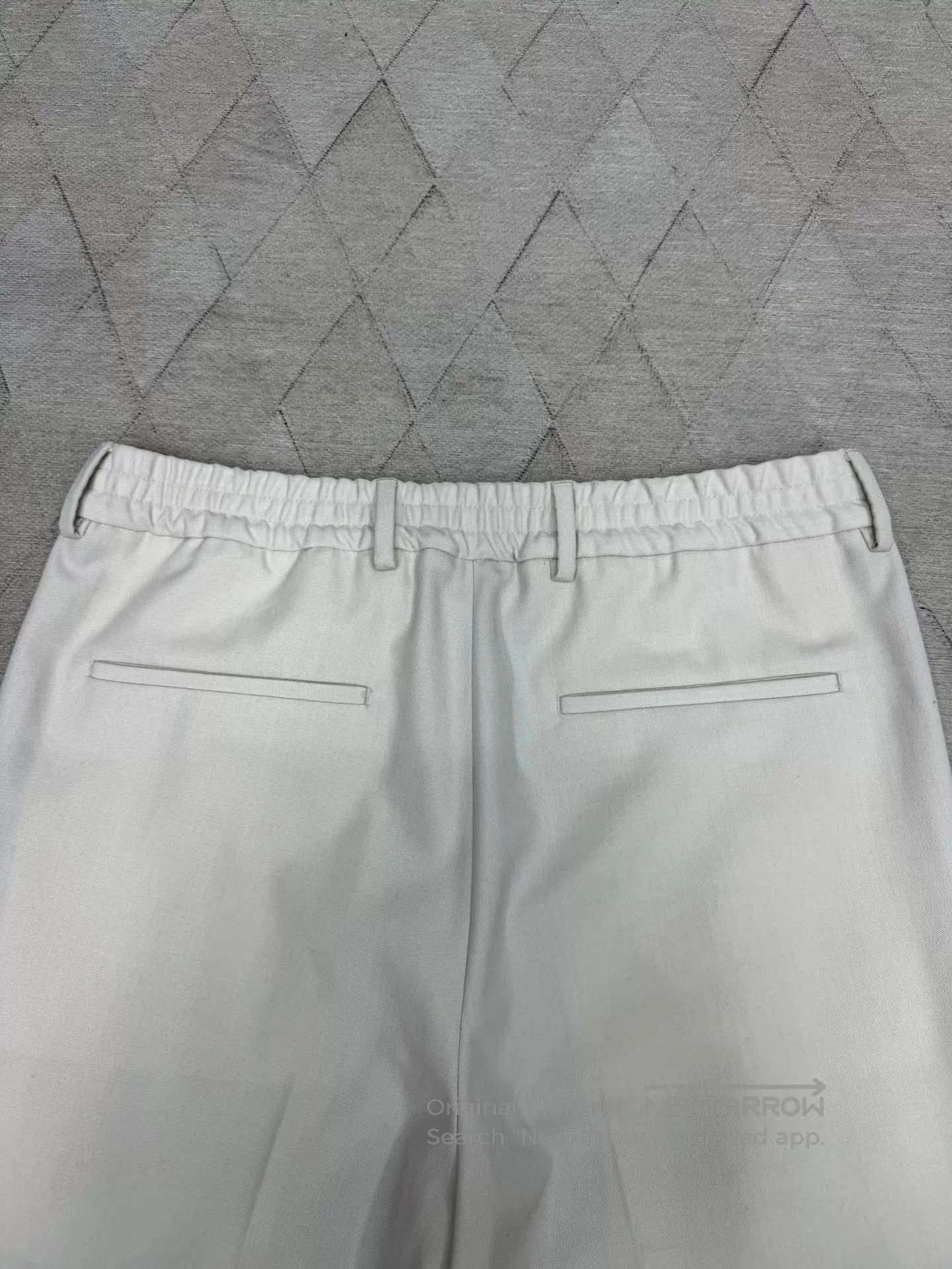 Fendi Fendi Spring Summer Ivory Wool Trousers. Size US 32 / EU 48 - 6 Thumbnail
