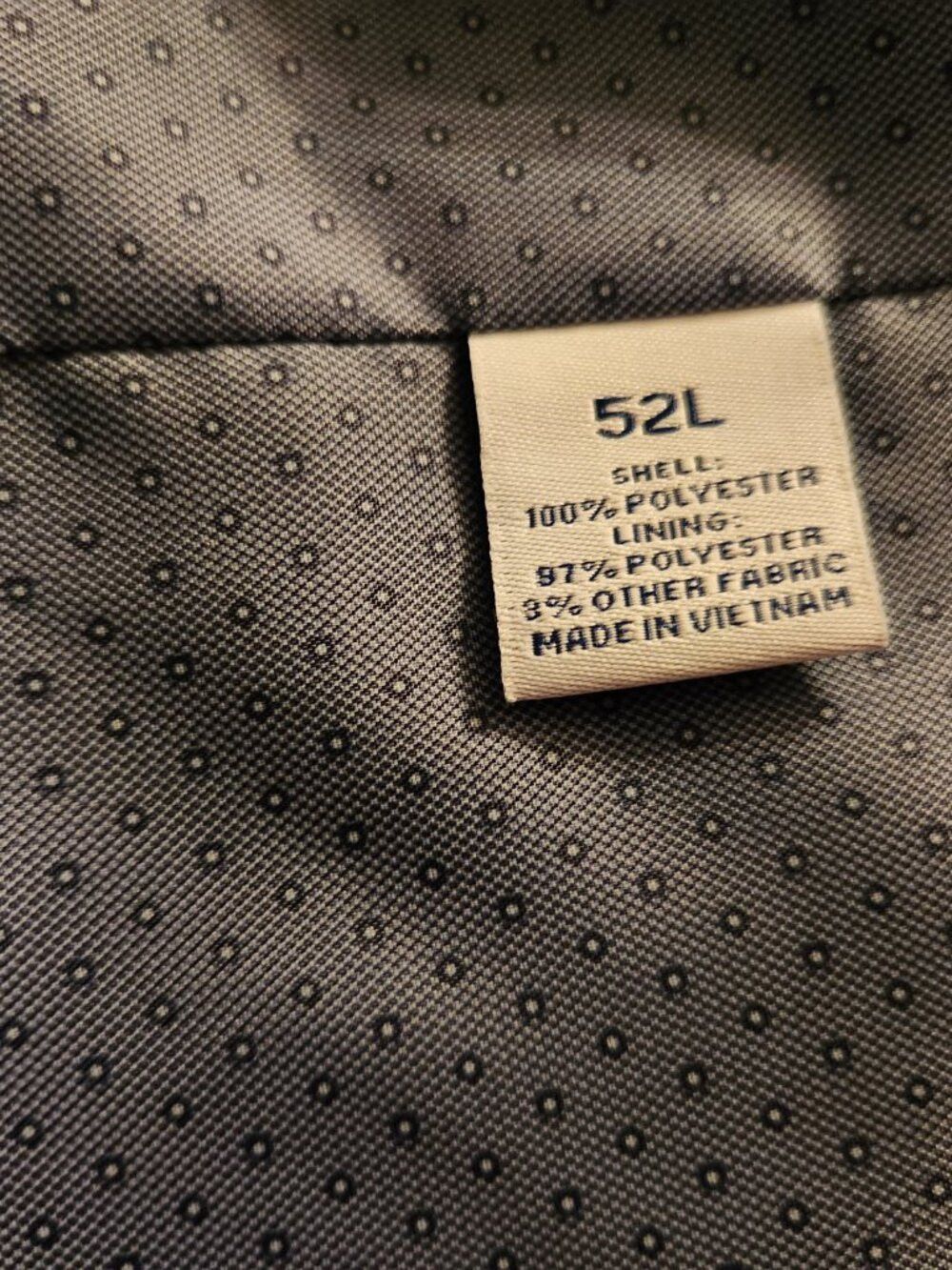 Saddlebred Saddlebred mens new 100%polyester sport coat blazer 52L Size 52L - 4 Thumbnail