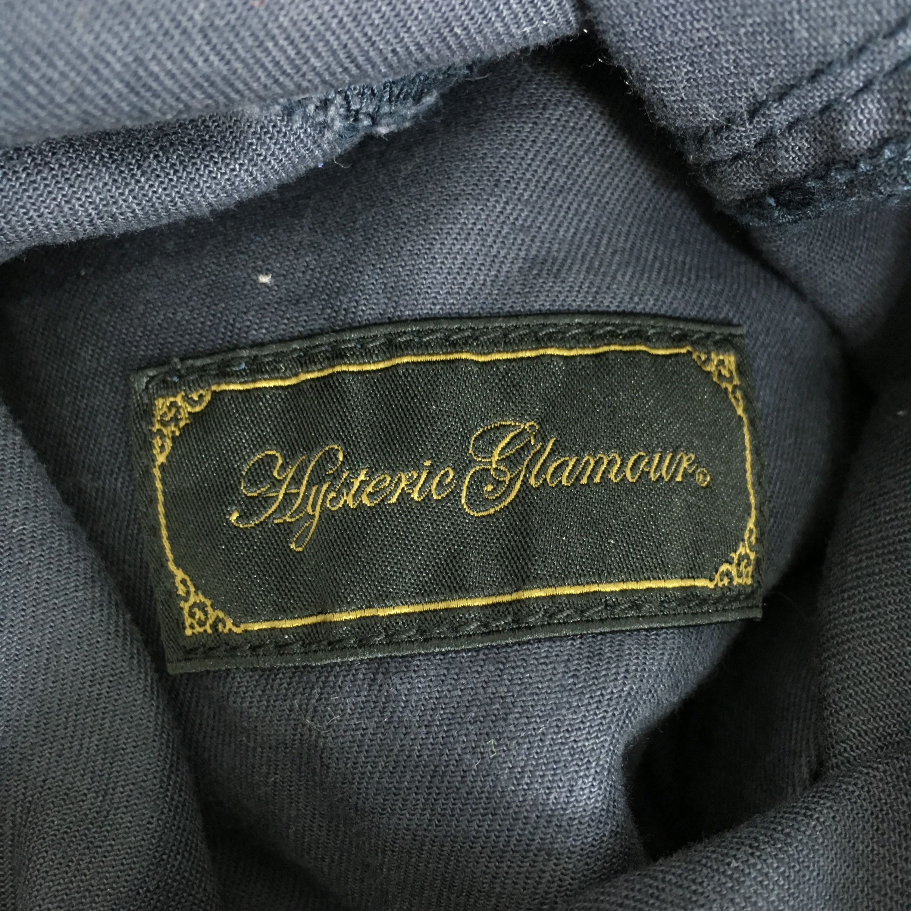 Hysteric Glamour Vintage Hysteric Glamour Japan Blue Shirt Xsmall - 1856 Size US XXS / EU 40 - 11 Thumbnail