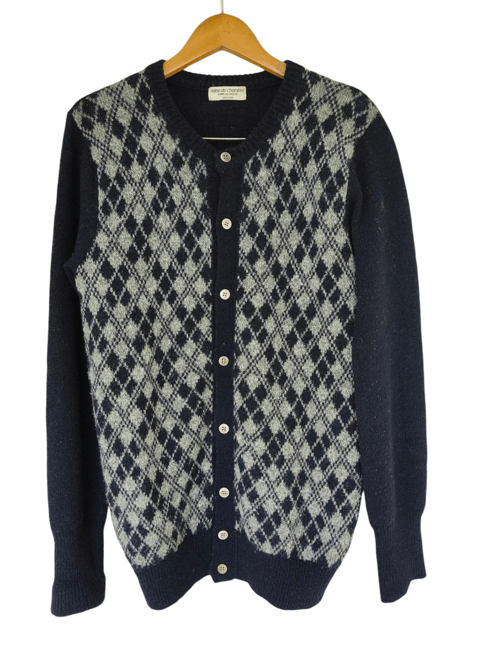 Comme des Garcons 80s Vintage CDG Wool Cardigan Size US M / EU 48-50 / 2 - 1 Thumbnail