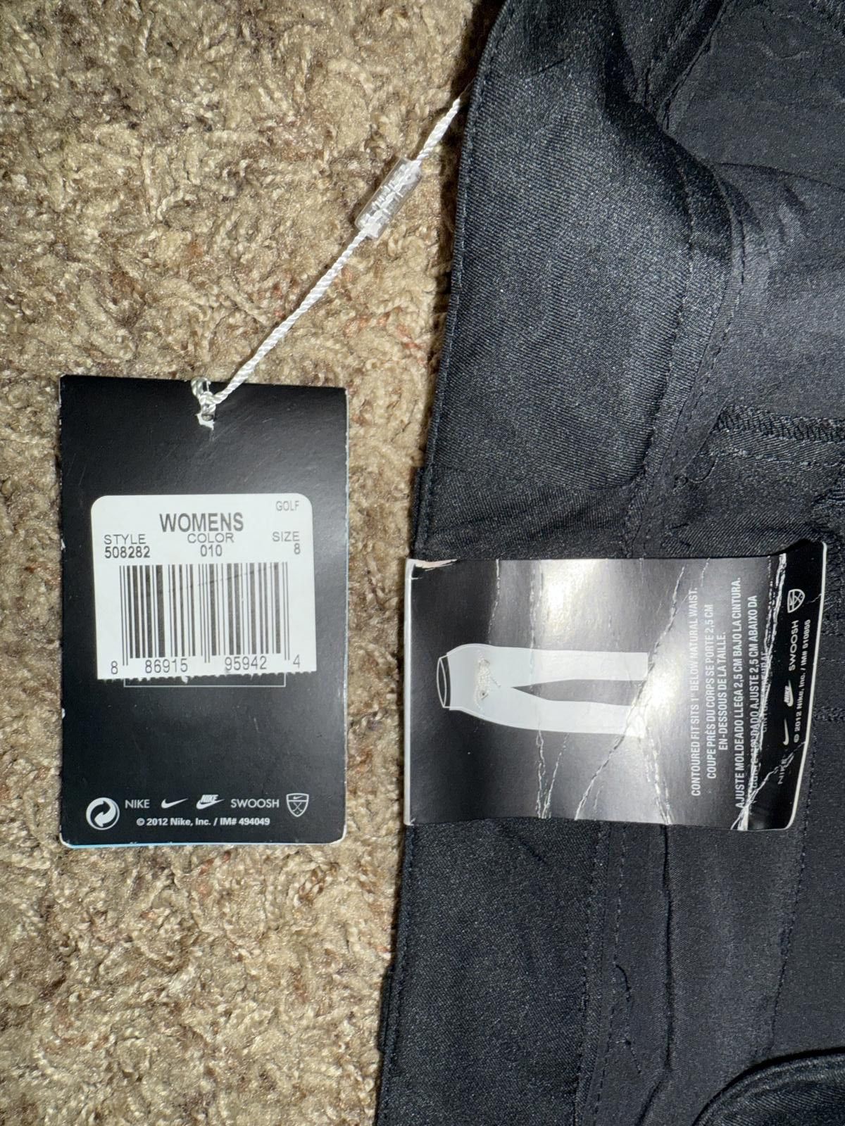 Nike Nike Women's Dri Fit Modern Rise Golf Shorts Size 30" / US 8 / IT 44 - 11 Thumbnail