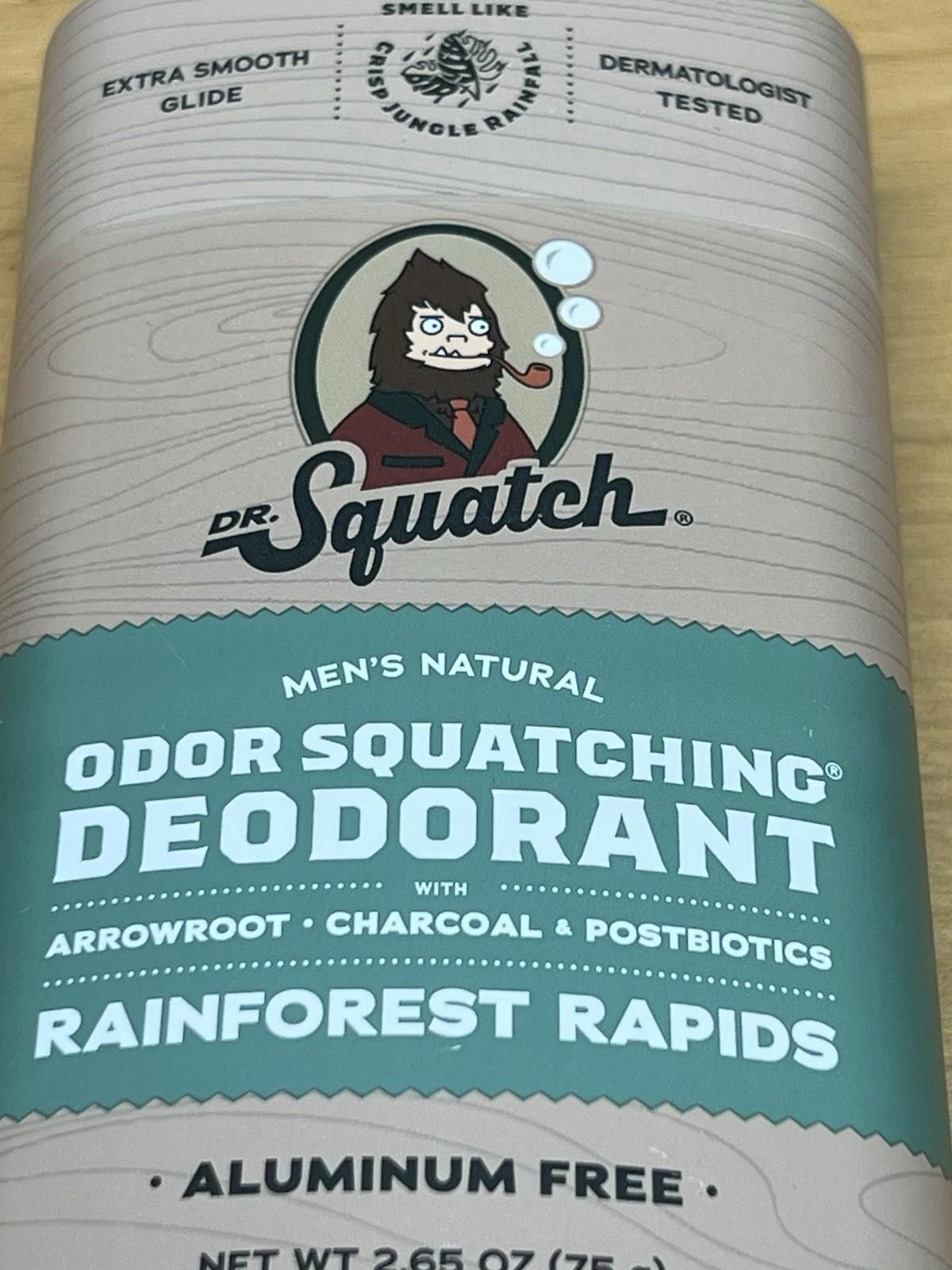 Other DR. SQUATCH Men's Natural Deodorant - Rainforest Rapids Size ONE SIZE - 5 Thumbnail