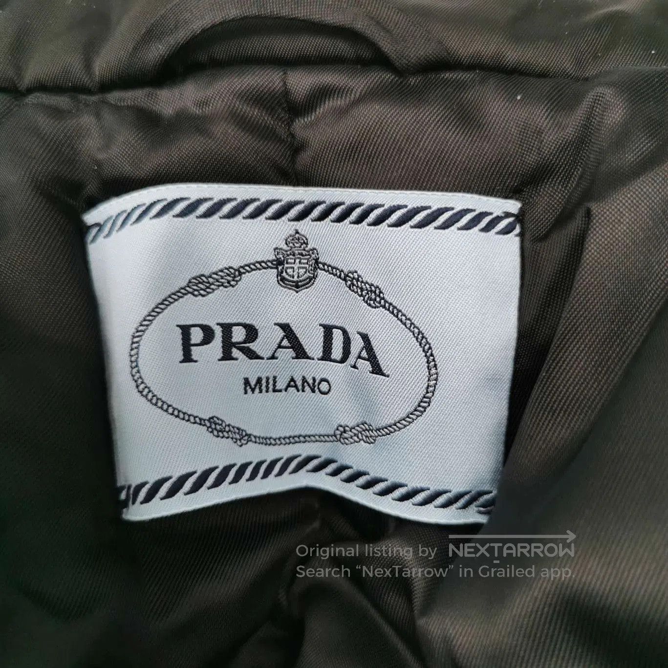 Prada Prada Color Blocked Triangle Logo Down Jacket . Size US M / EU 48-50 / 2 - 4 Thumbnail