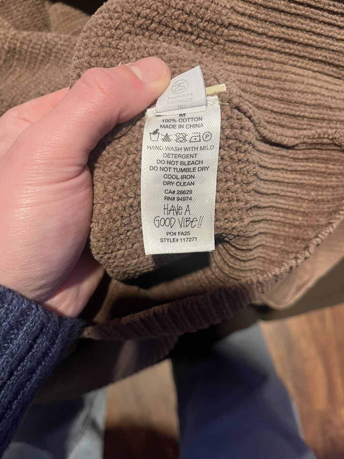 Stussy Stussy cotton knit sweater Size US M / EU 48-50 / 2 - 5 Thumbnail