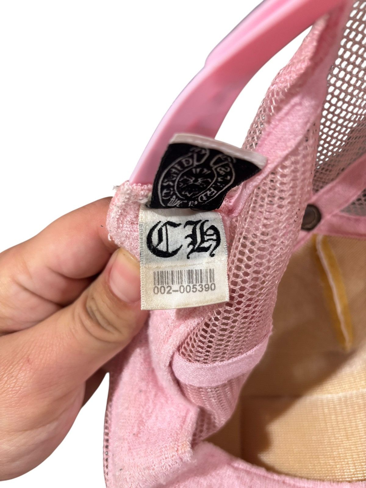 Chrome Hearts Pink CH trucker Size ONE SIZE - 6 Thumbnail