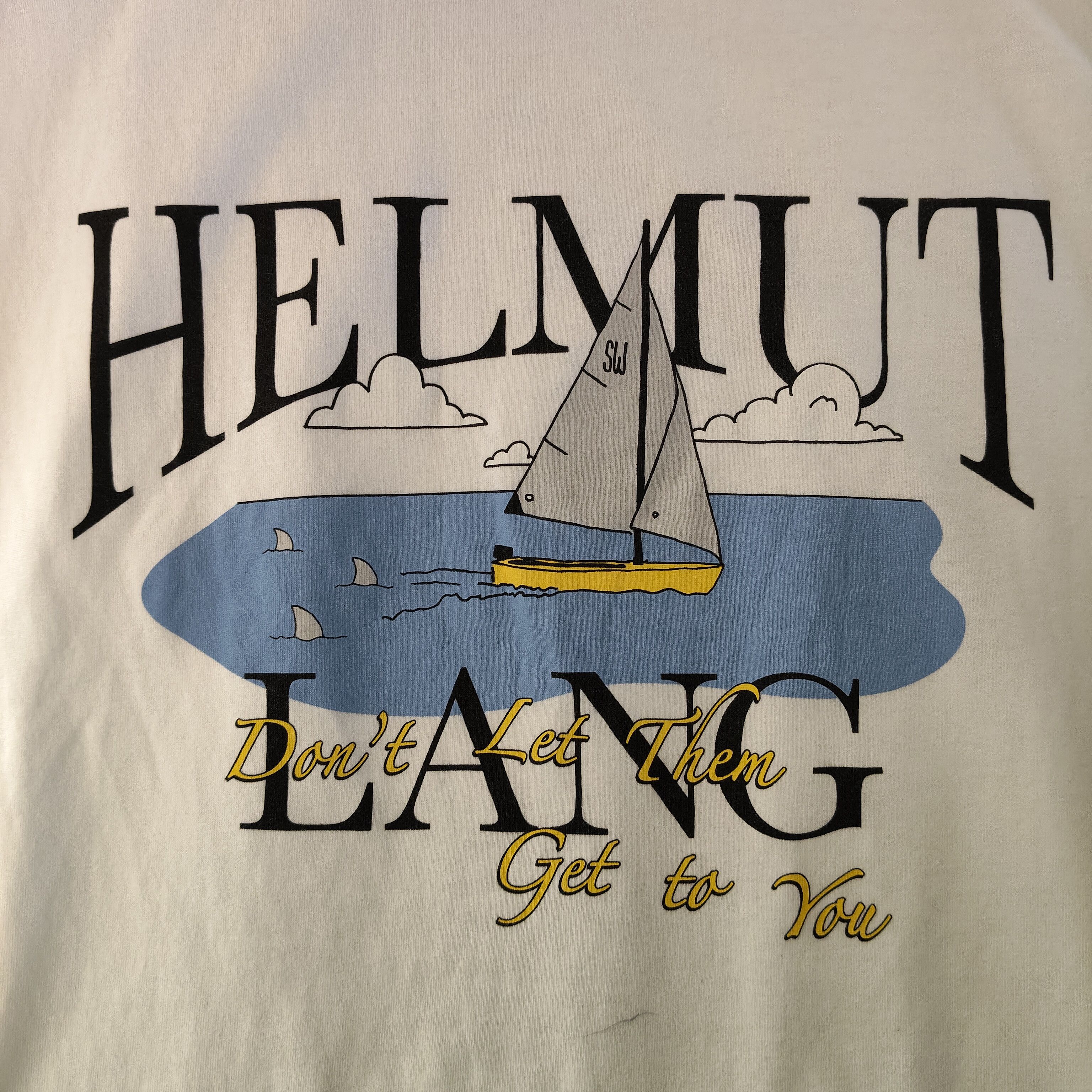 Helmut Lang X saintwoods collaboration t-shirt Size US XL / EU 56 / 4 - 7 Thumbnail