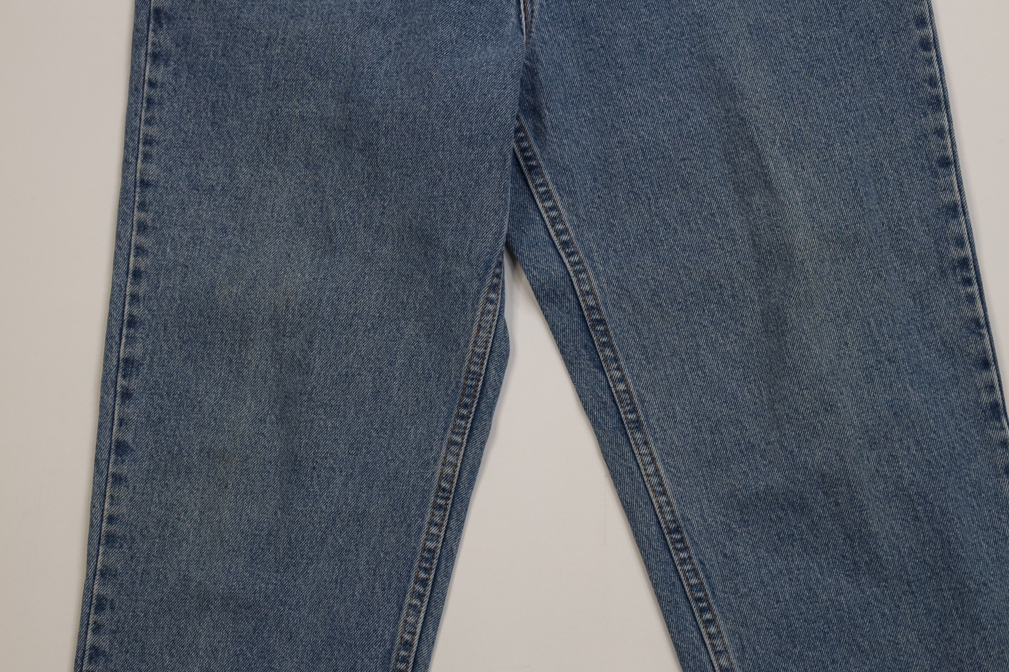 Levi's Vintage 90s Levis 512 Short Slim Tapered Leg Denim Jeans USA Size 36" / US 14 / IT 50 - 3 Thumbnail