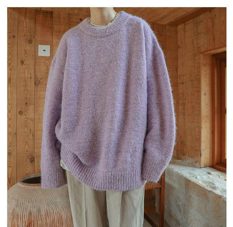 Other Purple Knit Sweater Size US L / EU 52-54 / 3 - 3 Thumbnail