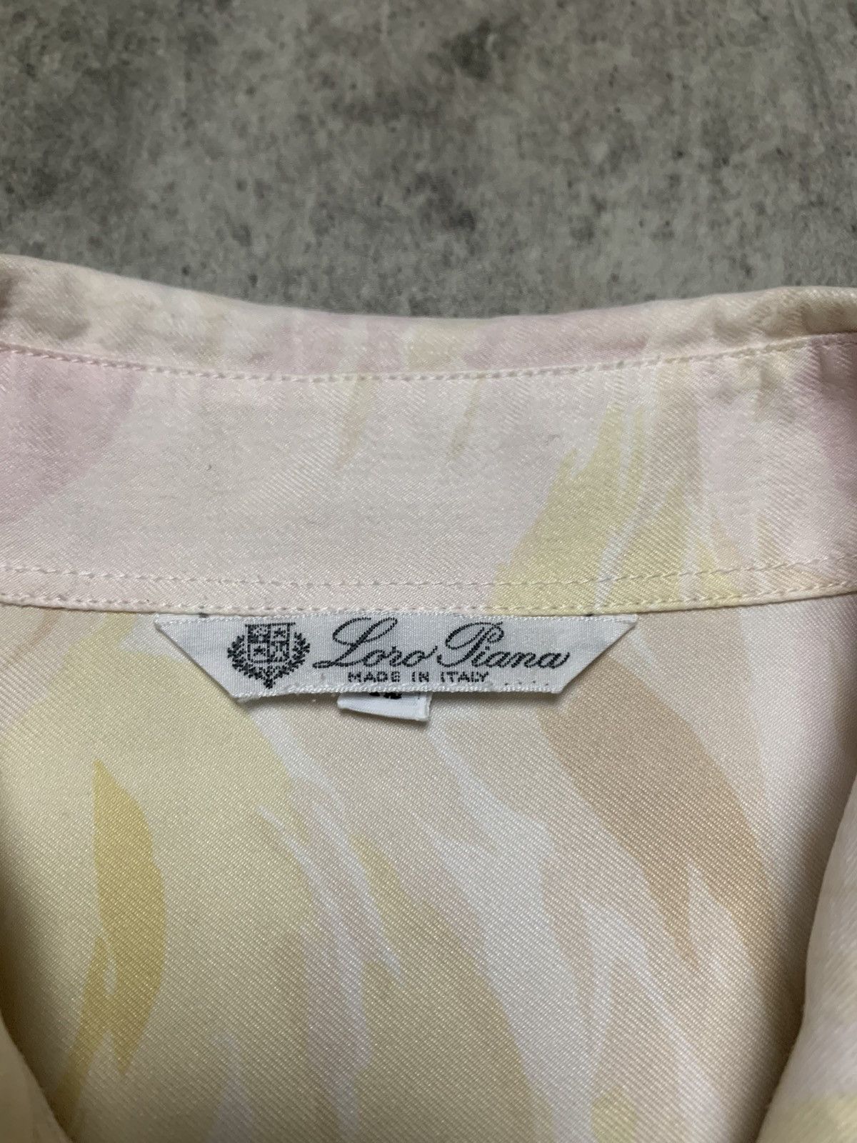 Loro Piana Loro Piana Multicolor Abstract Design Button Up Size L / US 10 / IT 46 - 7 Thumbnail
