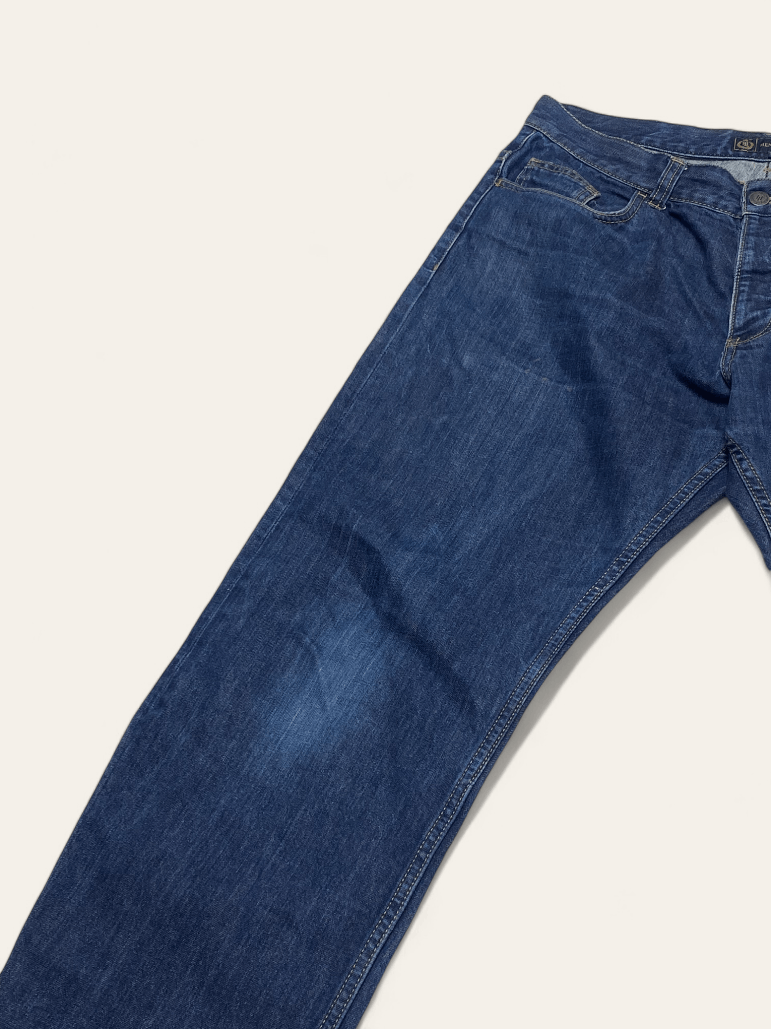 Henri Lloyd Vintage HENRI LLOYD Denim Blue Jeans Size US 34 / EU 50 - 5 Thumbnail