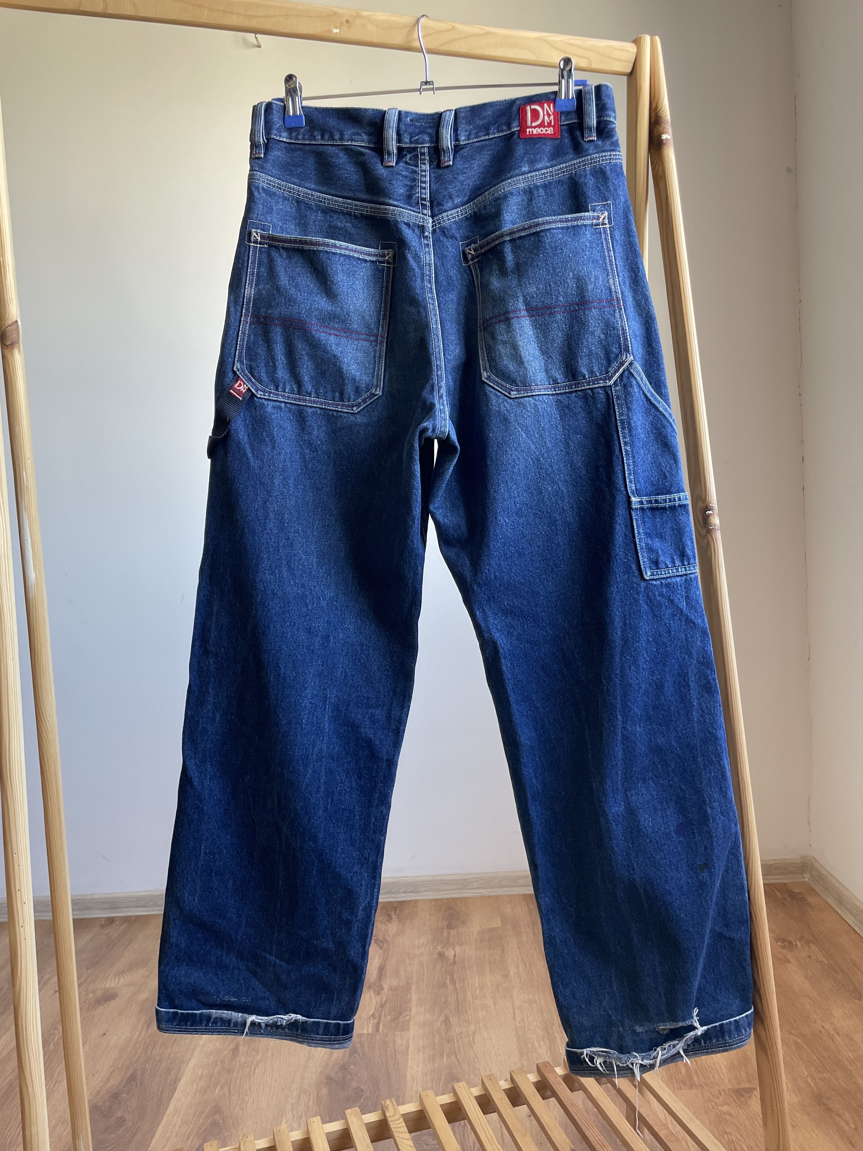Mecca Mecca Vintage Y2K Stanley 101 Carpenter Baggy Denim Size US 32 / EU 48 - 2 Thumbnail