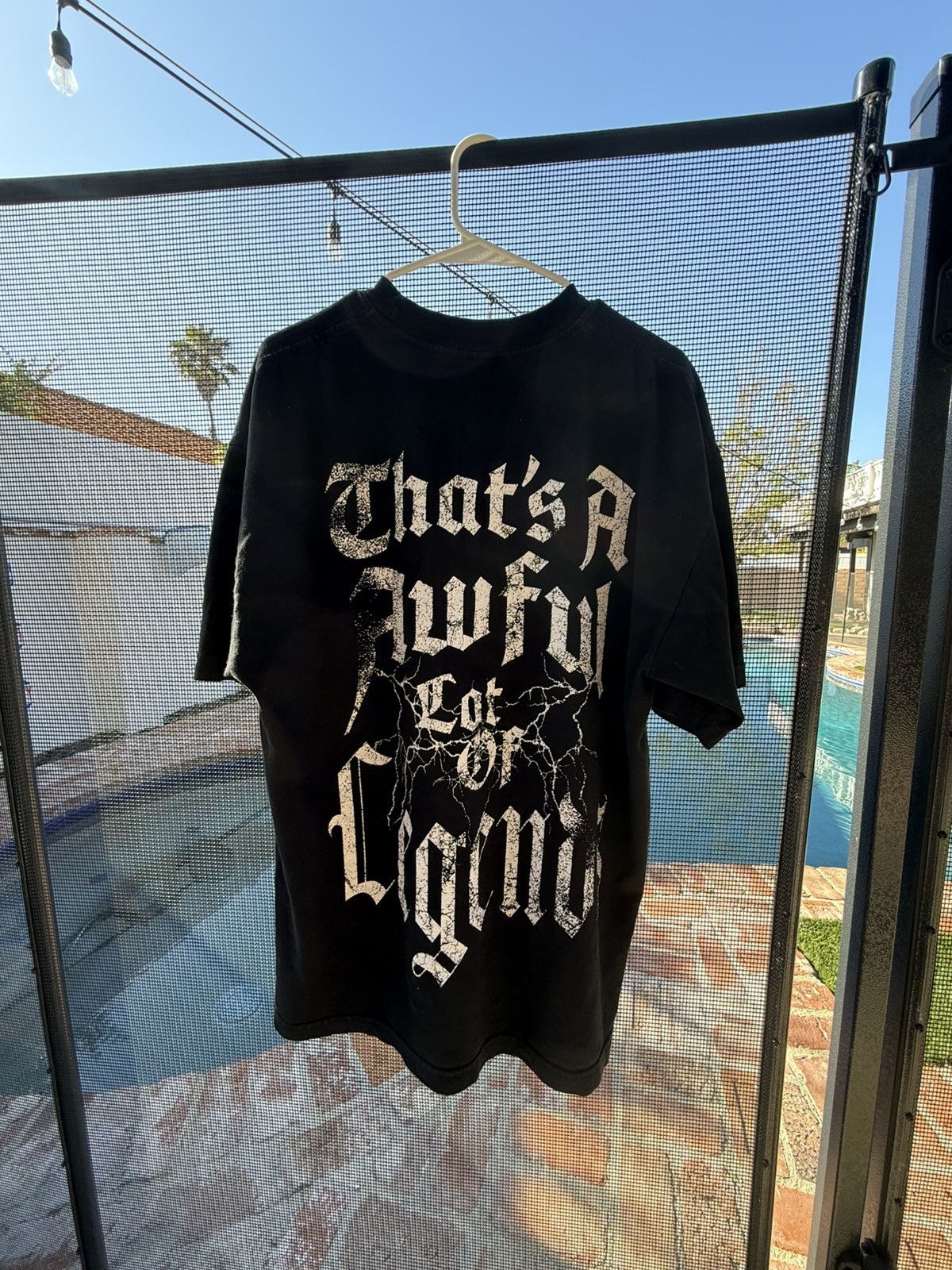 Awful Lot of Cough Syrup Awful Lot Of Cough Syrup Tee Size US L / EU 52-54 / 3 - 4 Thumbnail