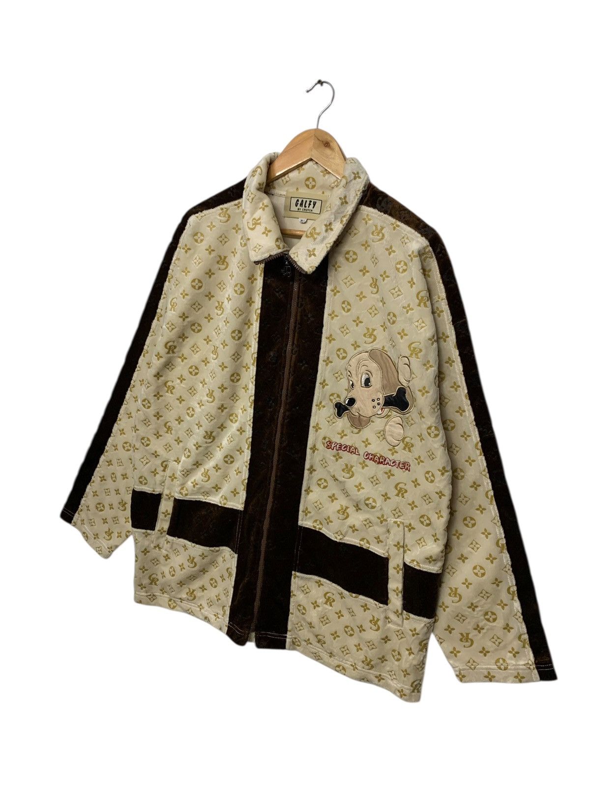 Cartoon Network Vintage 90's Gulfy Crutch Character Fullprint Fleece Jacket Size US L / EU 52-54 / 3 - 2 Thumbnail