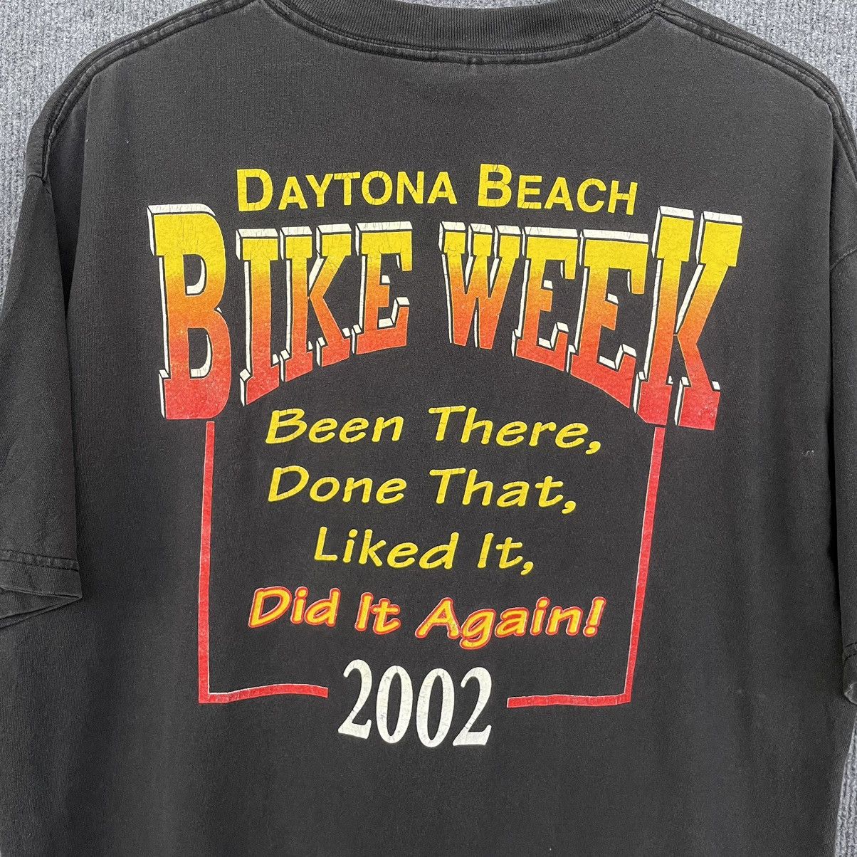 Harley Davidson × Vintage × West Coast Choppers 2002 Daytona Beach Bike Week Choppers Harley Davidson Tee Size US L / EU 52-54 / 3 - 6 Thumbnail