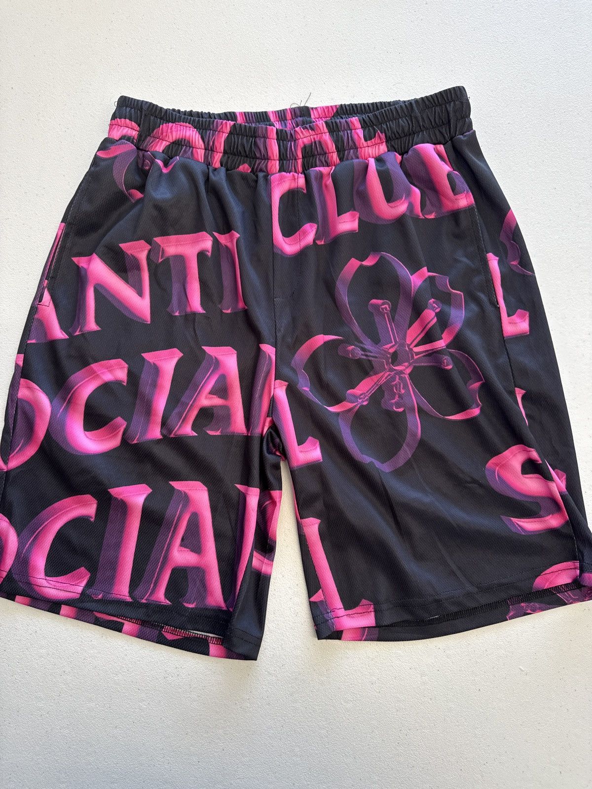 Anti Social Social Club ASSC coral crush mesh bored Size US 36 / EU 52 - 1 Thumbnail