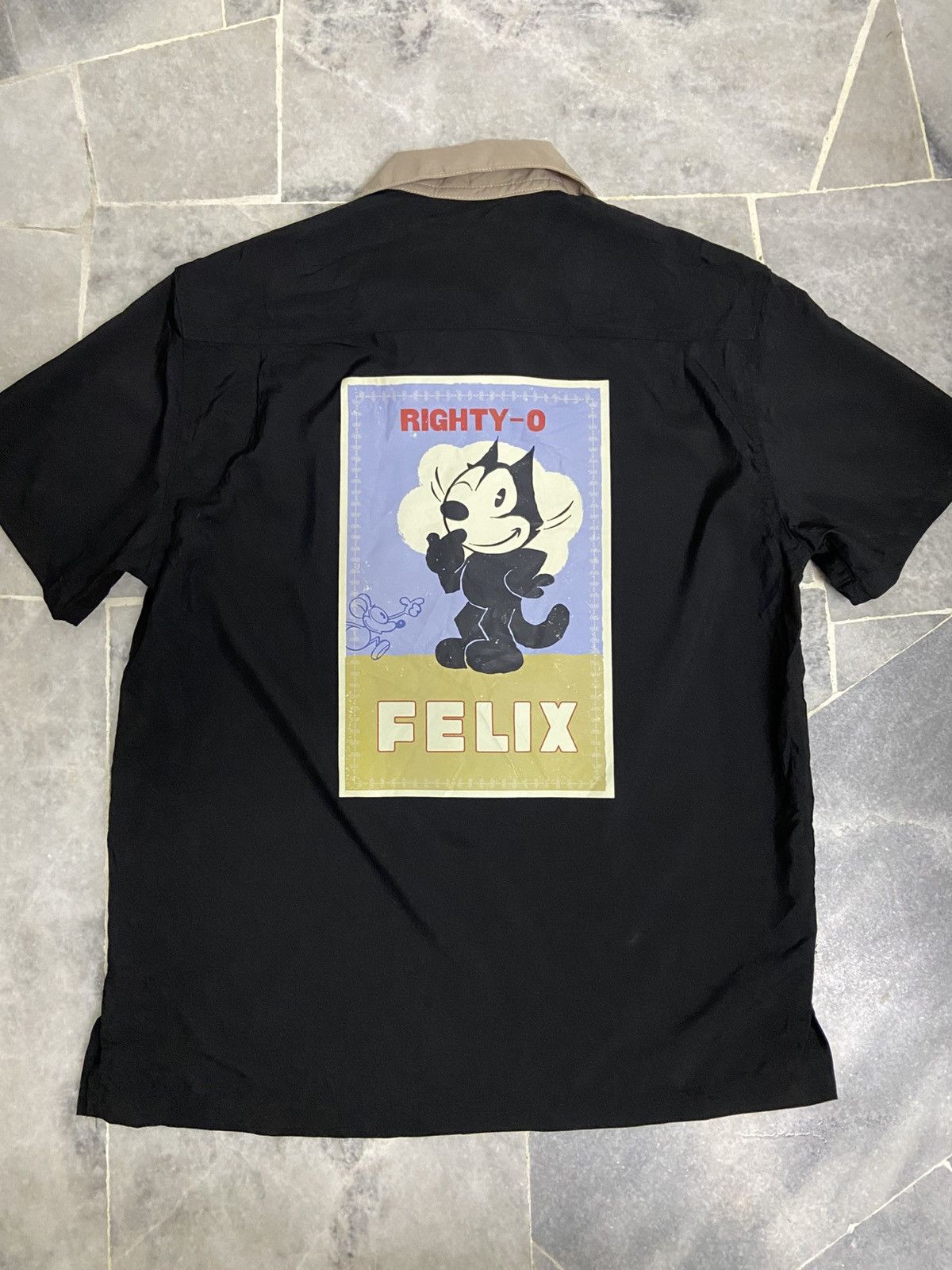 Cartoon Network Felix The Cat Bowling Shirt Size US M / EU 48-50 / 2 - 6 Thumbnail