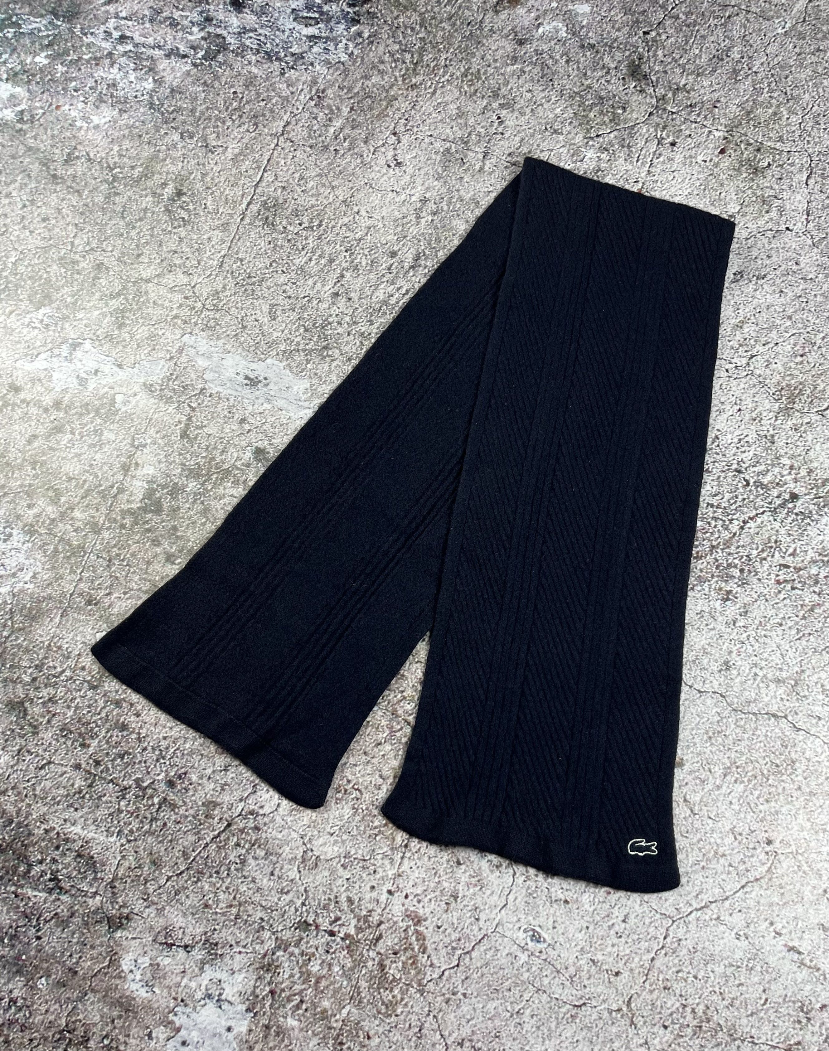 Lacoste Lacoste Wool Scarf Size ONE SIZE - 2 Thumbnail