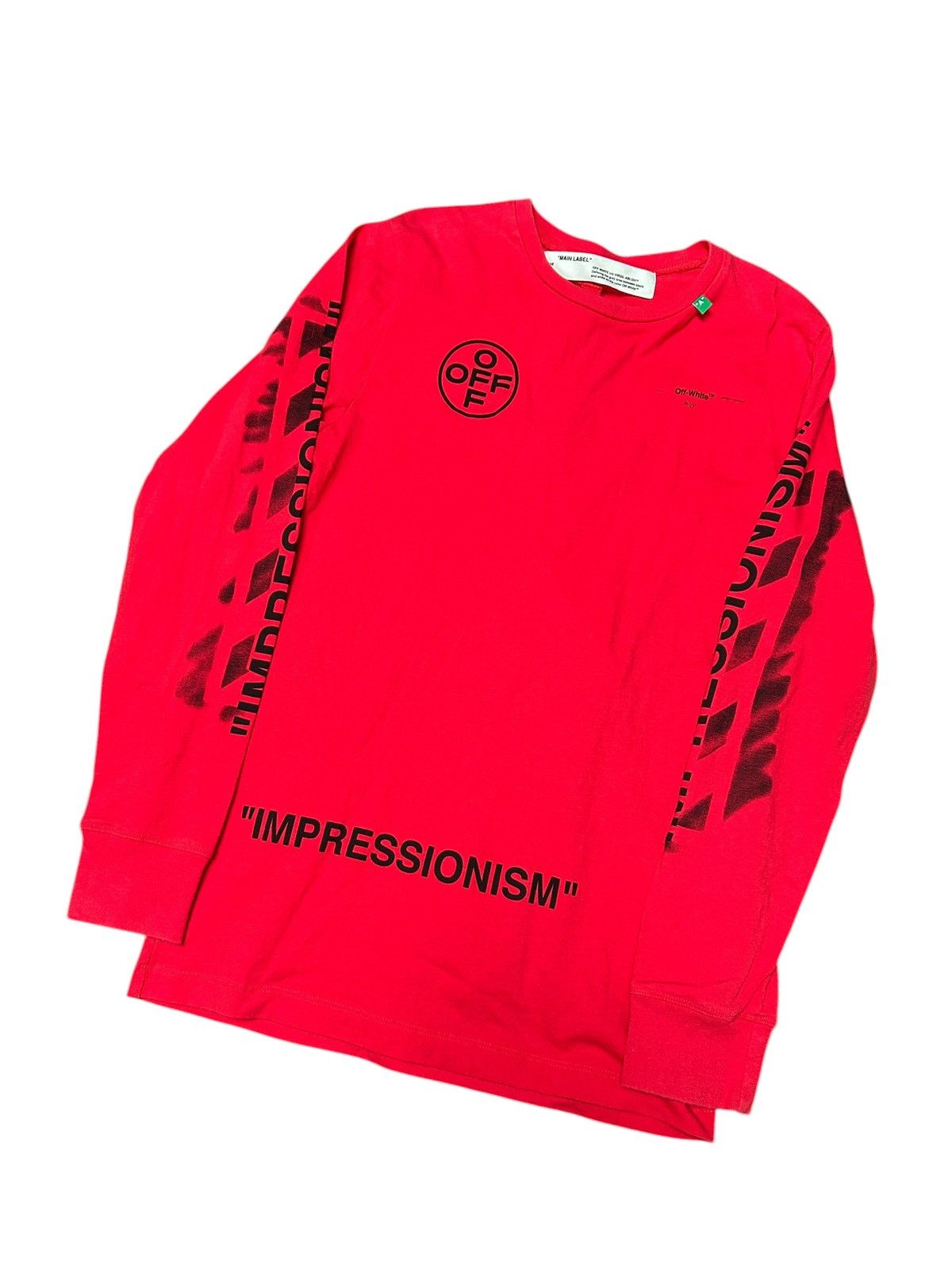 Off-White Off-White Impressionism Long Sleeve - Small Size US S / EU 44-46 / 1 - 1 Thumbnail