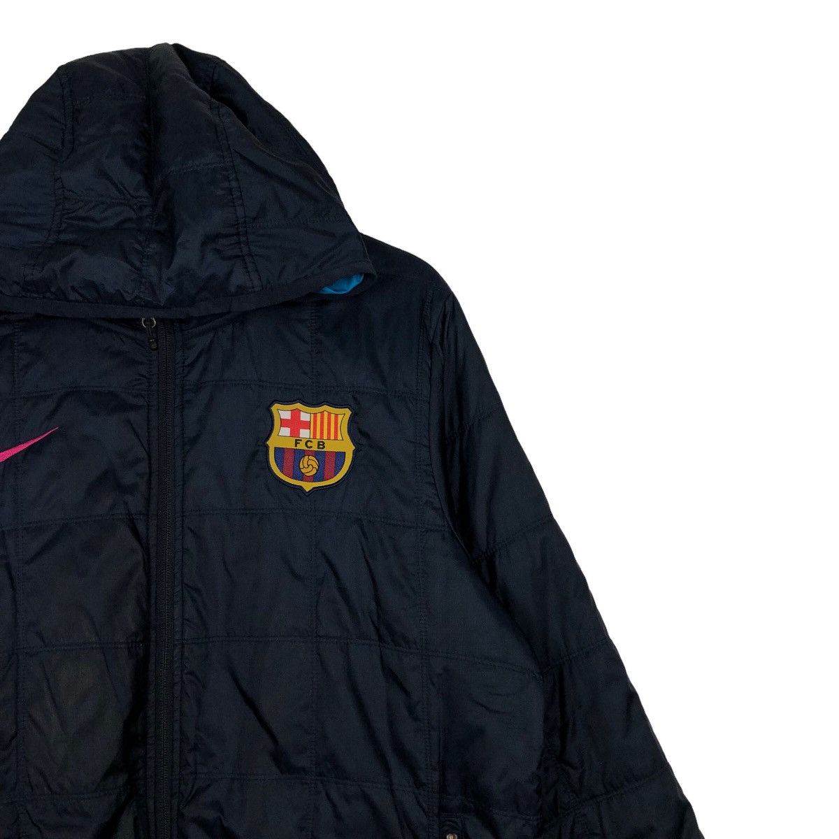 Nike 🔥90’s Vintage Reversible Jacket Nike Barcelona Size US M / EU 48-50 / 2 - 6 Thumbnail