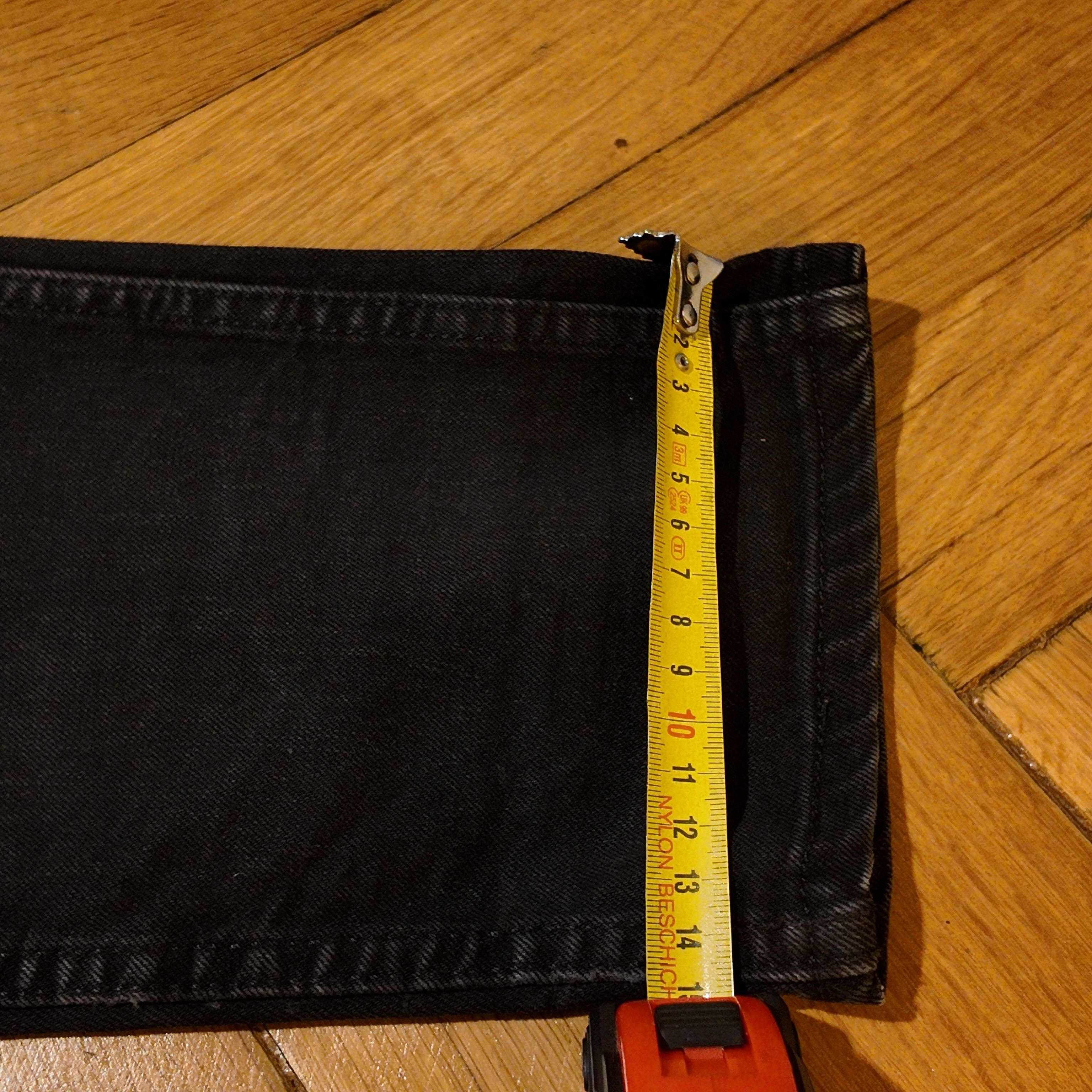 Levi’s Line 8 Slim Washed Black Denim W33 L34