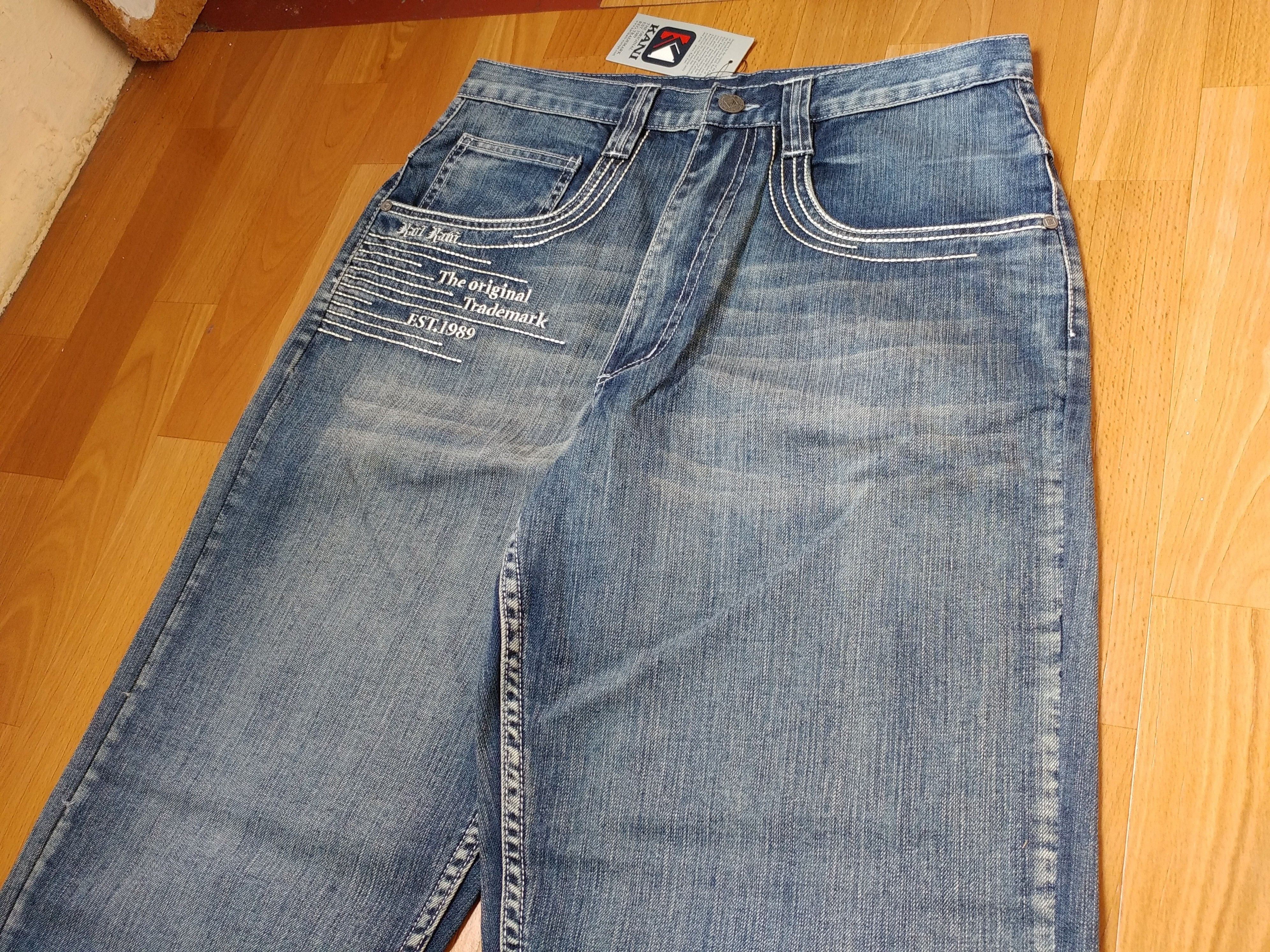 Karl Kani KARL KANI jeans oldschool deadstock baggy vintage 1990s W 32 Size US 32 / EU 48 - 12 Thumbnail
