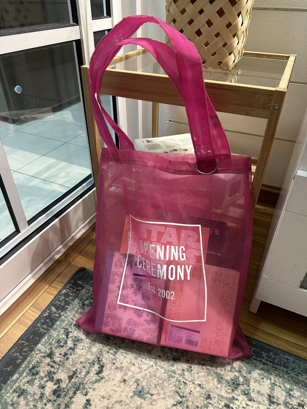 Opening Ceremony Opening Ceremony Recycle Mesh Tote Bag Size ONE SIZE - 7 Thumbnail