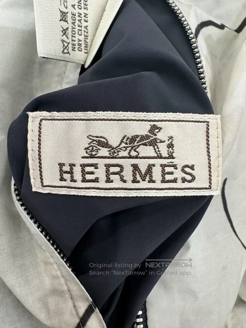 Hermes Hermes Ink line reversible men's jacket Size US S / EU 44-46 / 1 - 7 Thumbnail