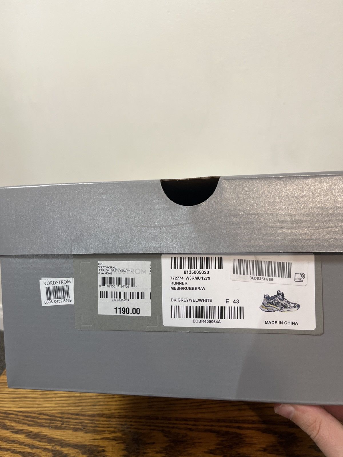Balenciaga Runners in Gray/Yellow Size US 10 / EU 43 - 17 Thumbnail