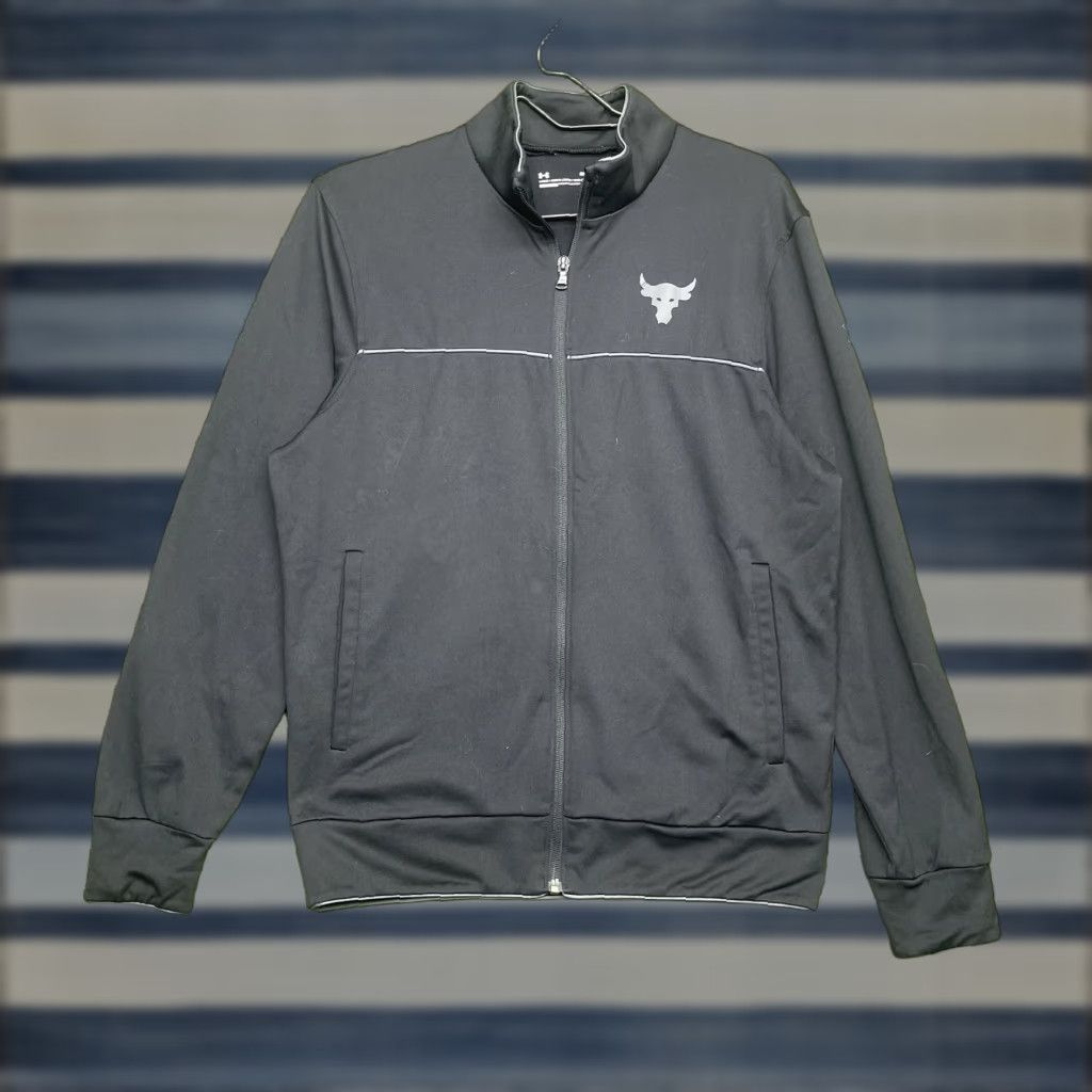 Under Armour **Project Rock Under Armour Mens Jacket Black Small** User: Project Rock Under Armour Mens Black Small Jacket Size US S / EU 44-46 / 1 - 1 Thumbnail