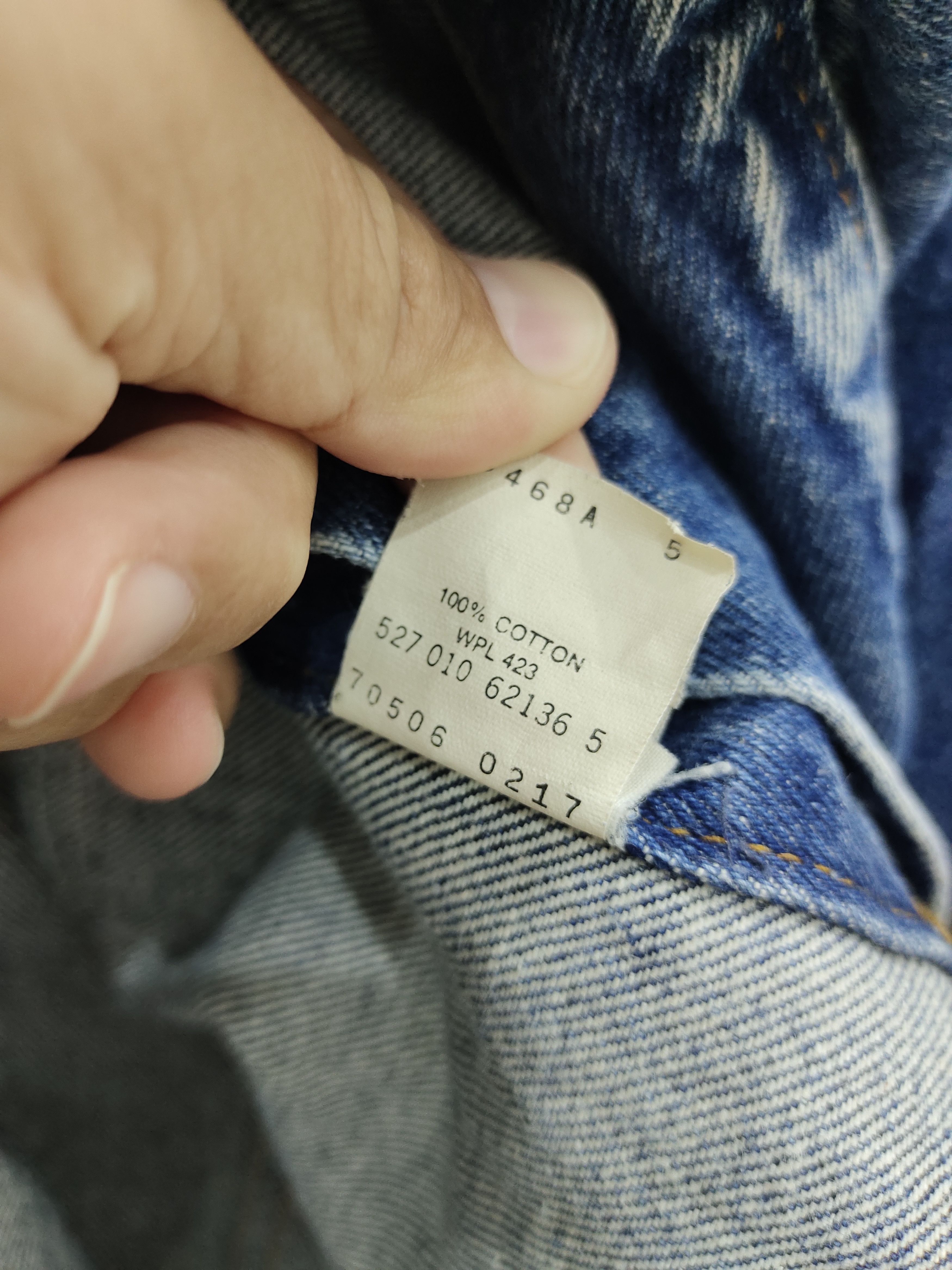 Levi's × Levi's Vintage Clothing × Vintage Vintage USA Levi's Jeans Jacket Size US L / EU 52-54 / 3 - 10 Thumbnail