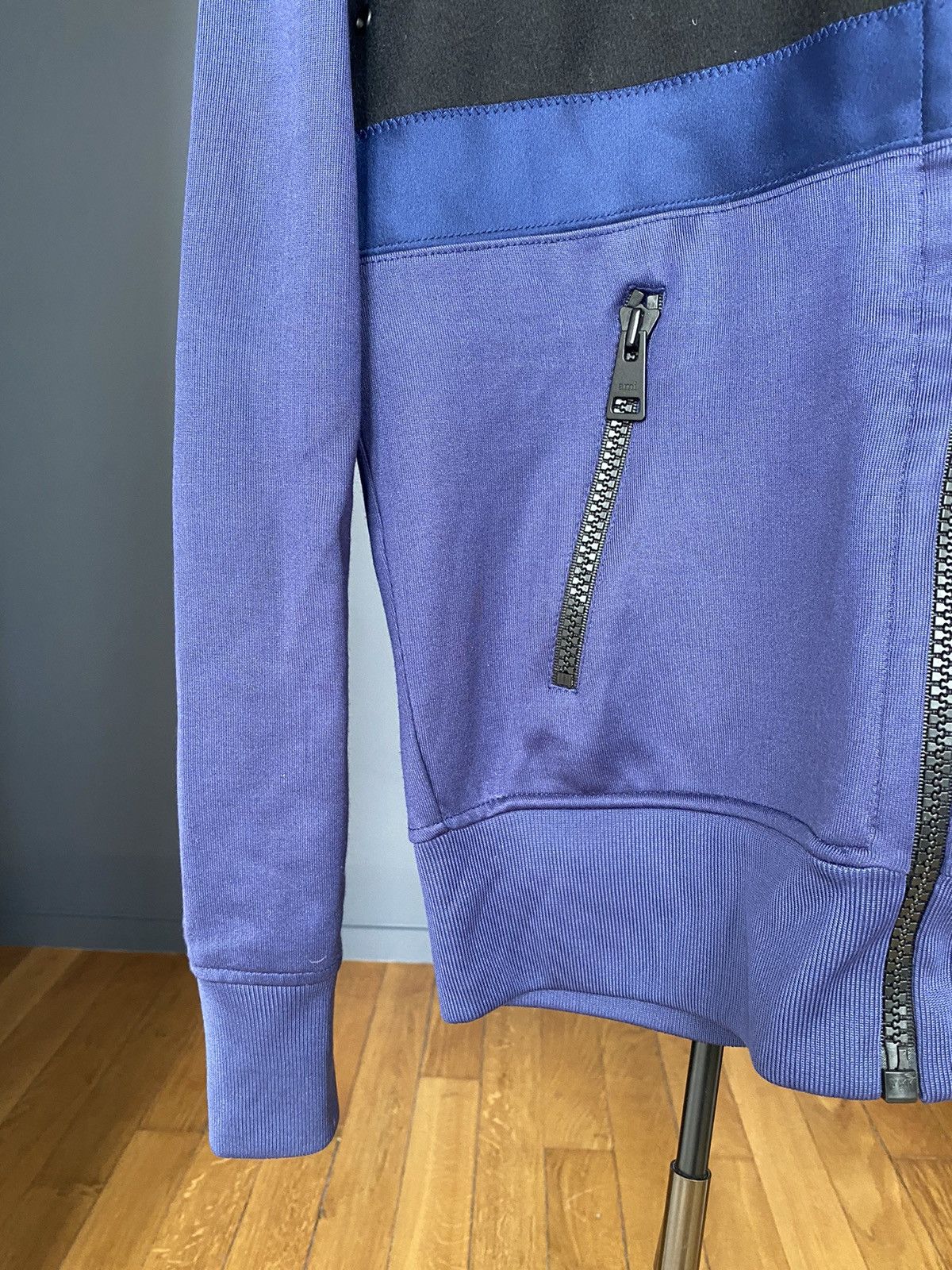 AMI AMI - Satin-Panelled Track Jacket - 2017 Size US XS / EU 42 / 0 - 11 Thumbnail