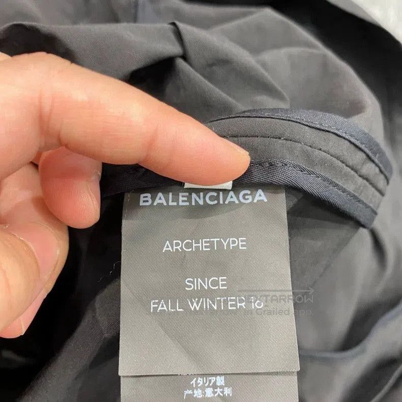 Balenciaga Balenciaga Black Trench Coat Size 36. Size US M / EU 48-50 / 2 - 4 Thumbnail