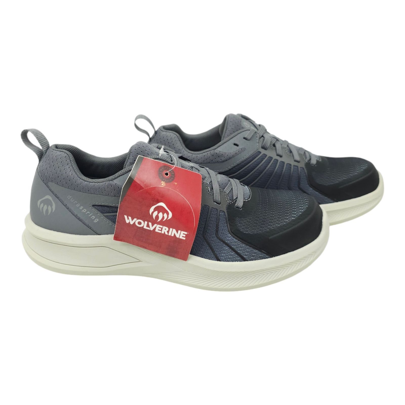 Wolverine Wolverine Bolt Durashocks Mens 9.5 Gray Work Shoe W211004 Size US 9.5 / EU 42-43 - 2 Thumbnail
