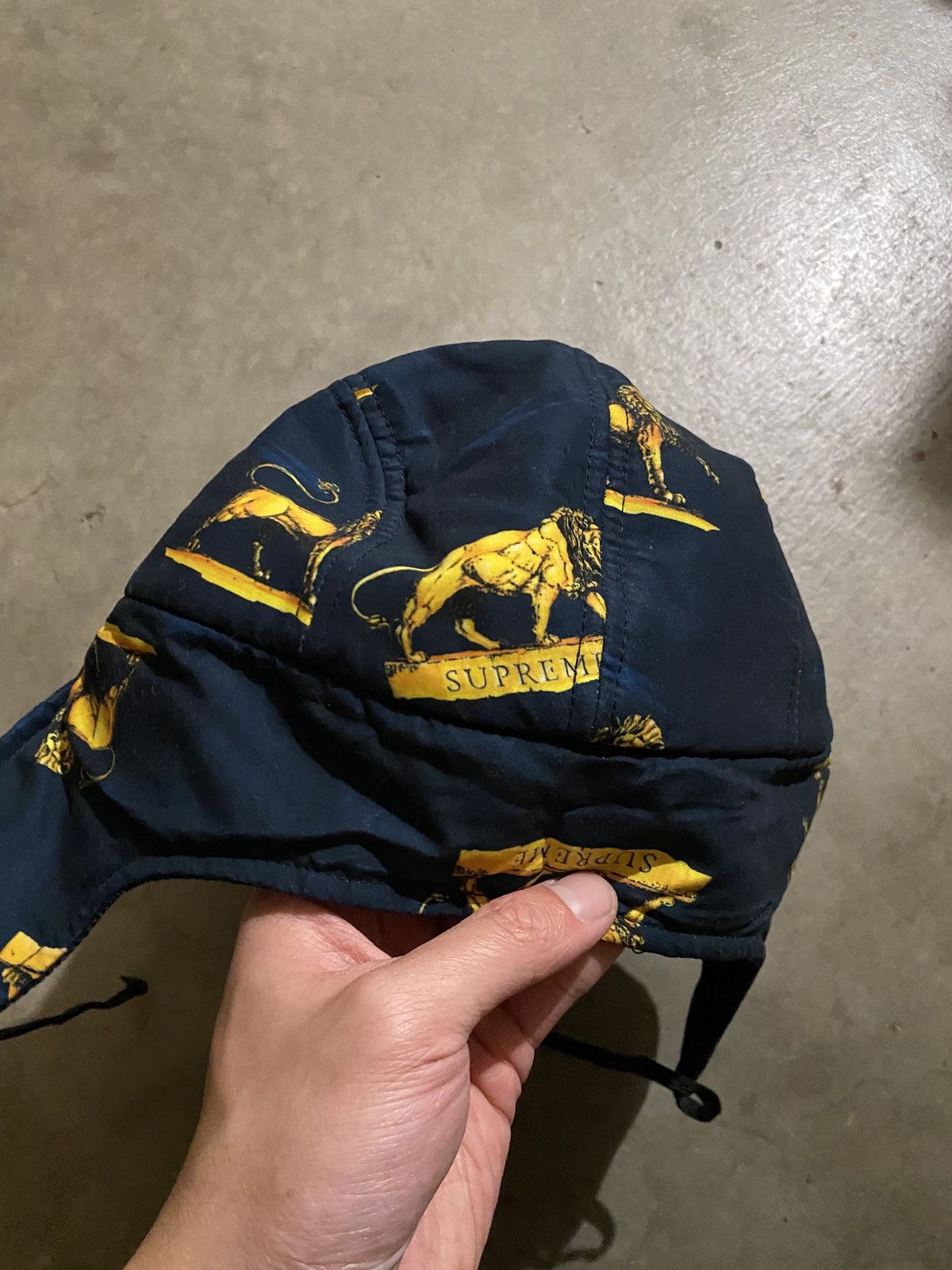 Supreme Supreme Hat Lions Camp Cap 5 Panels FW 2013 Size ONE SIZE - 2 Thumbnail