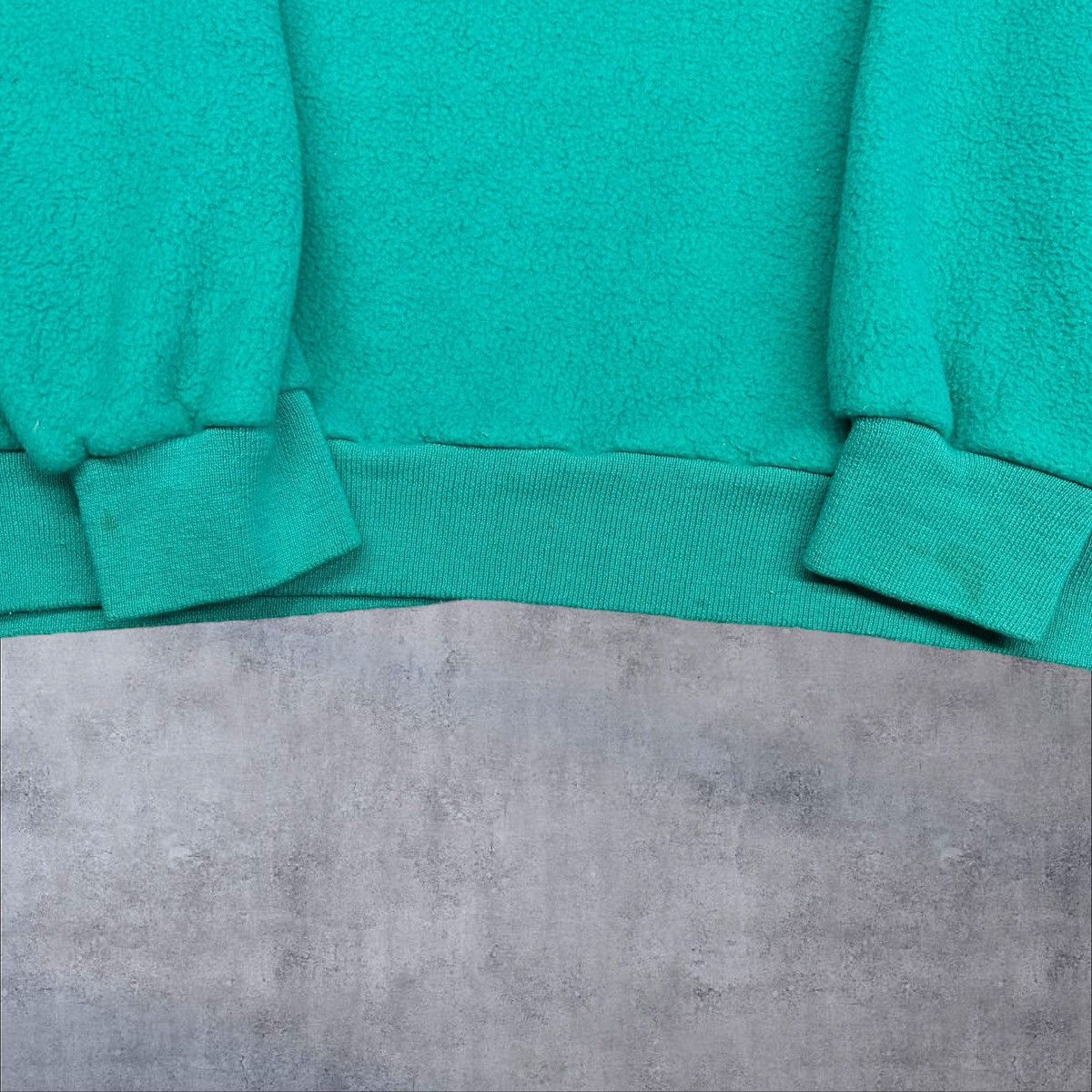 Vintage Vintage Turquoise Fleece Size US XL / EU 56 / 4 - 5 Thumbnail