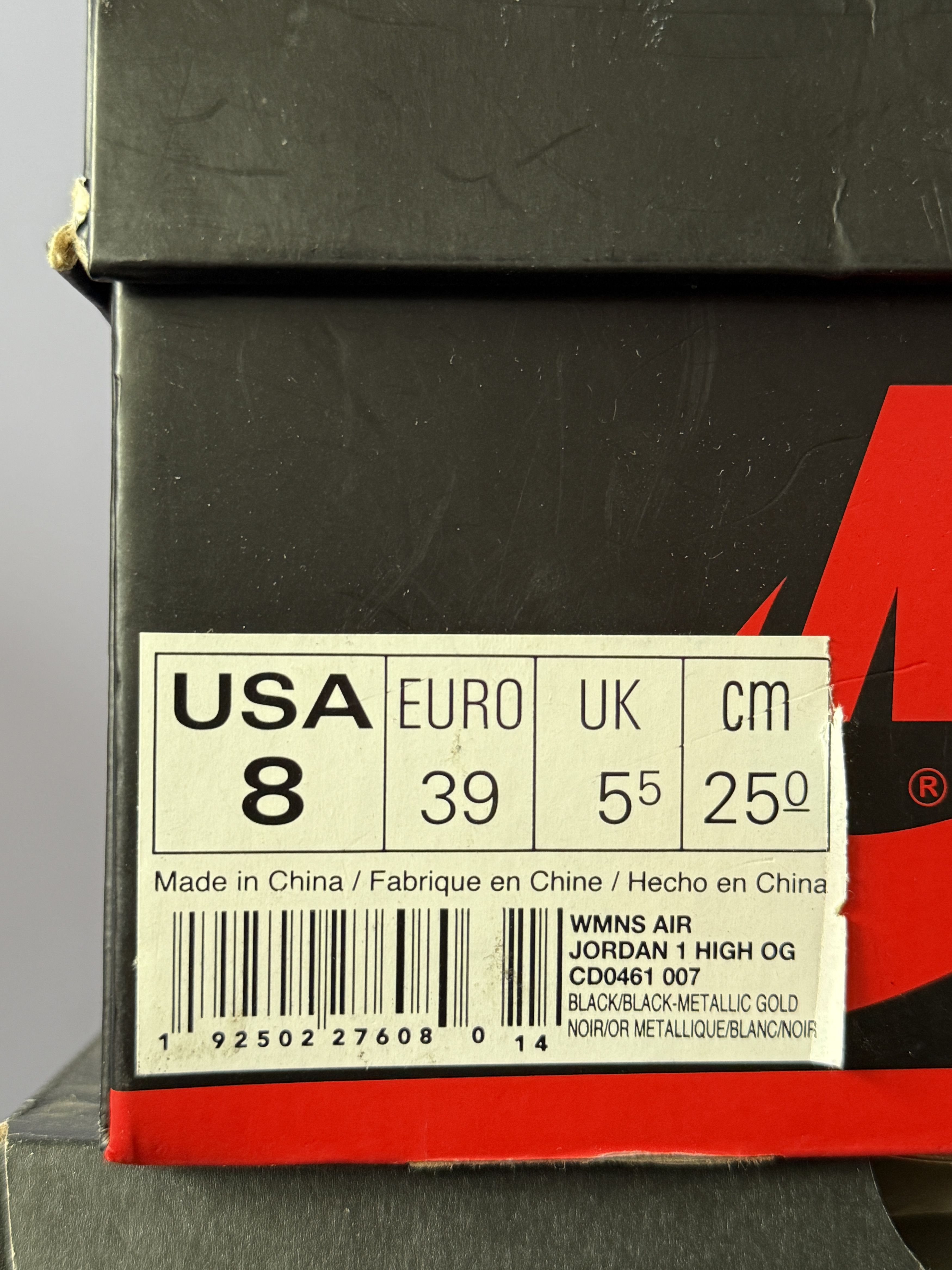 Nike NIKE AIR JORDAN 1 RETRO HIGH WOMEN'S “TWIST” Size US 8 / IT 38 - 6 Thumbnail