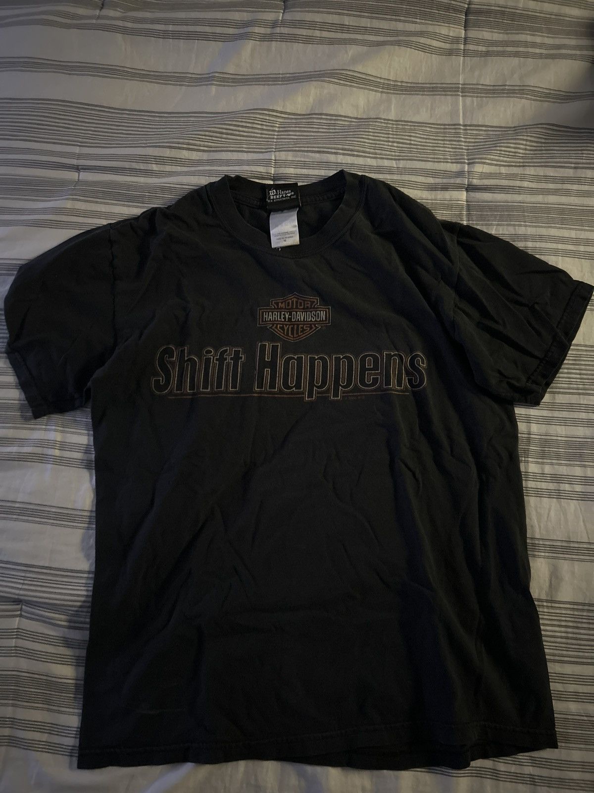 90's USA製 \"I MAKE SHIT HAPPEN\" スカル Tシャツ 90´s USA製 I MAKE SHIT HAPPEN スカル Tシャツ
