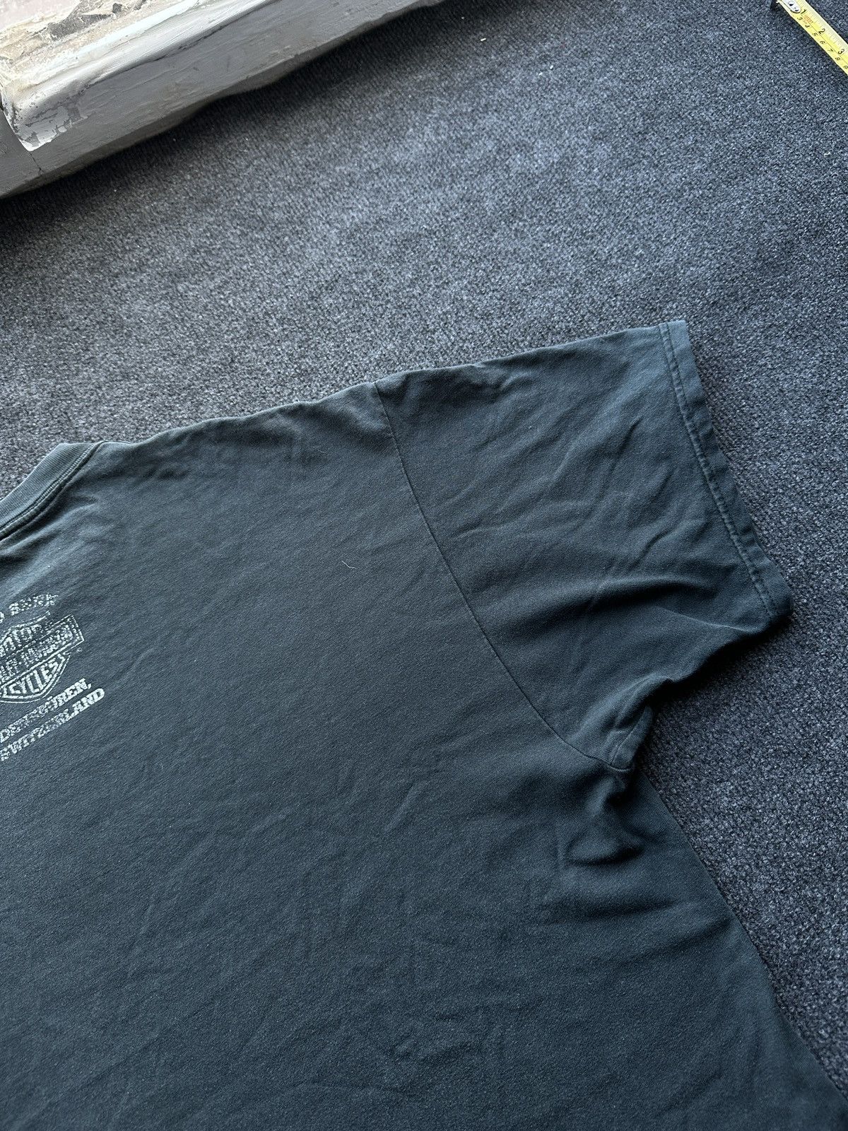 Harley Davidson 🚨VNTG HARLEY DAVIDSON 00s MEN TEE RARE BIG LOGO FADED Size US XXL / EU 58 / 5 - 16 Thumbnail