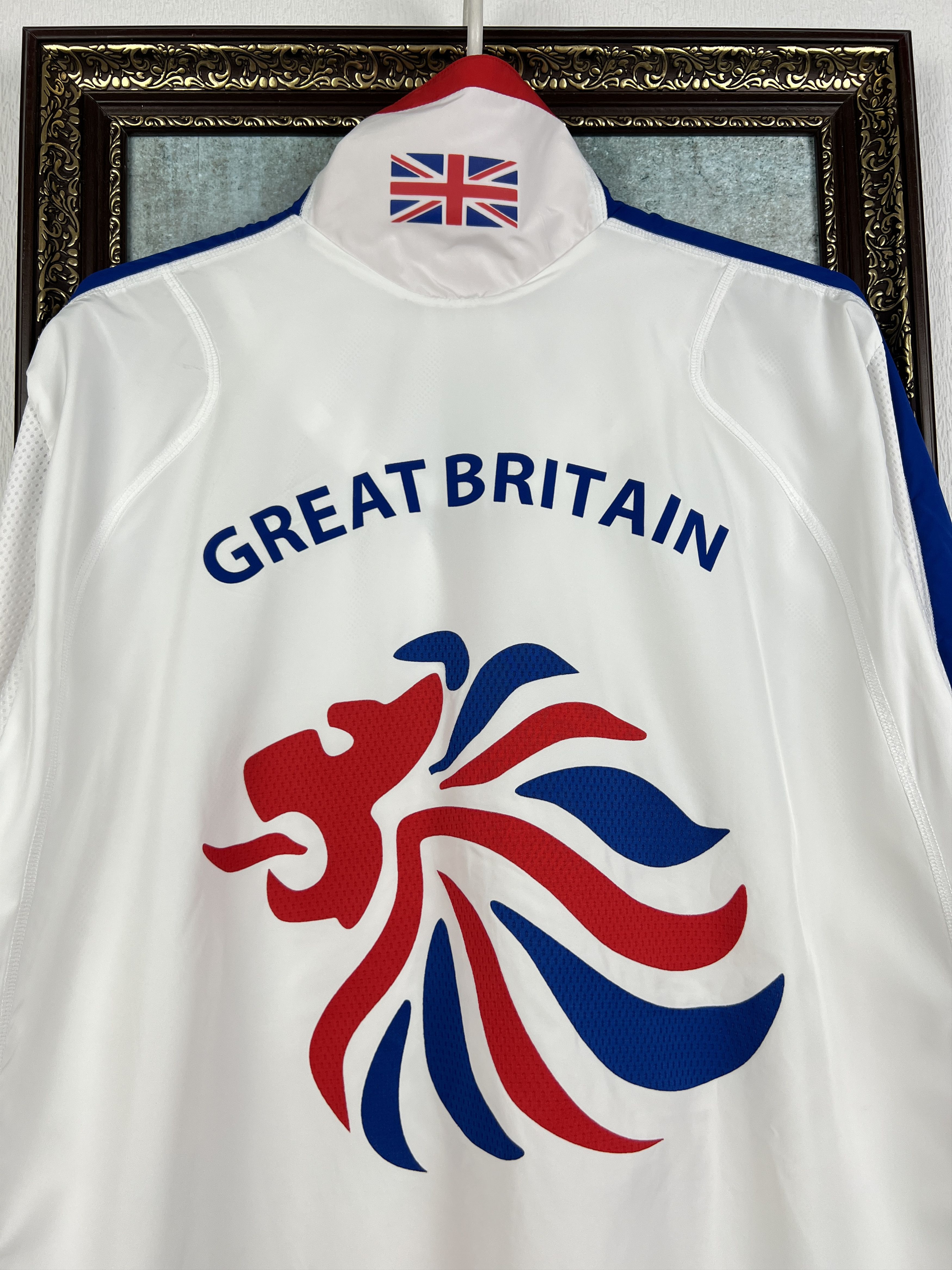 Adidas Vintage Great Britain Olympics Player Issue Jacket Track Top Size US L / EU 52-54 / 3 - 12 Thumbnail