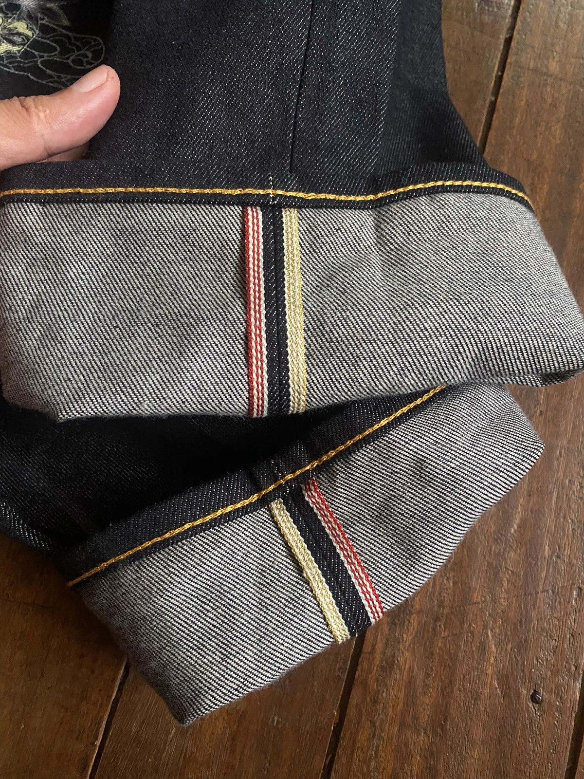 Evisu Evisu Dragon Daicock Salvedge Jeans Size US 40 / EU 56 - 10 Thumbnail