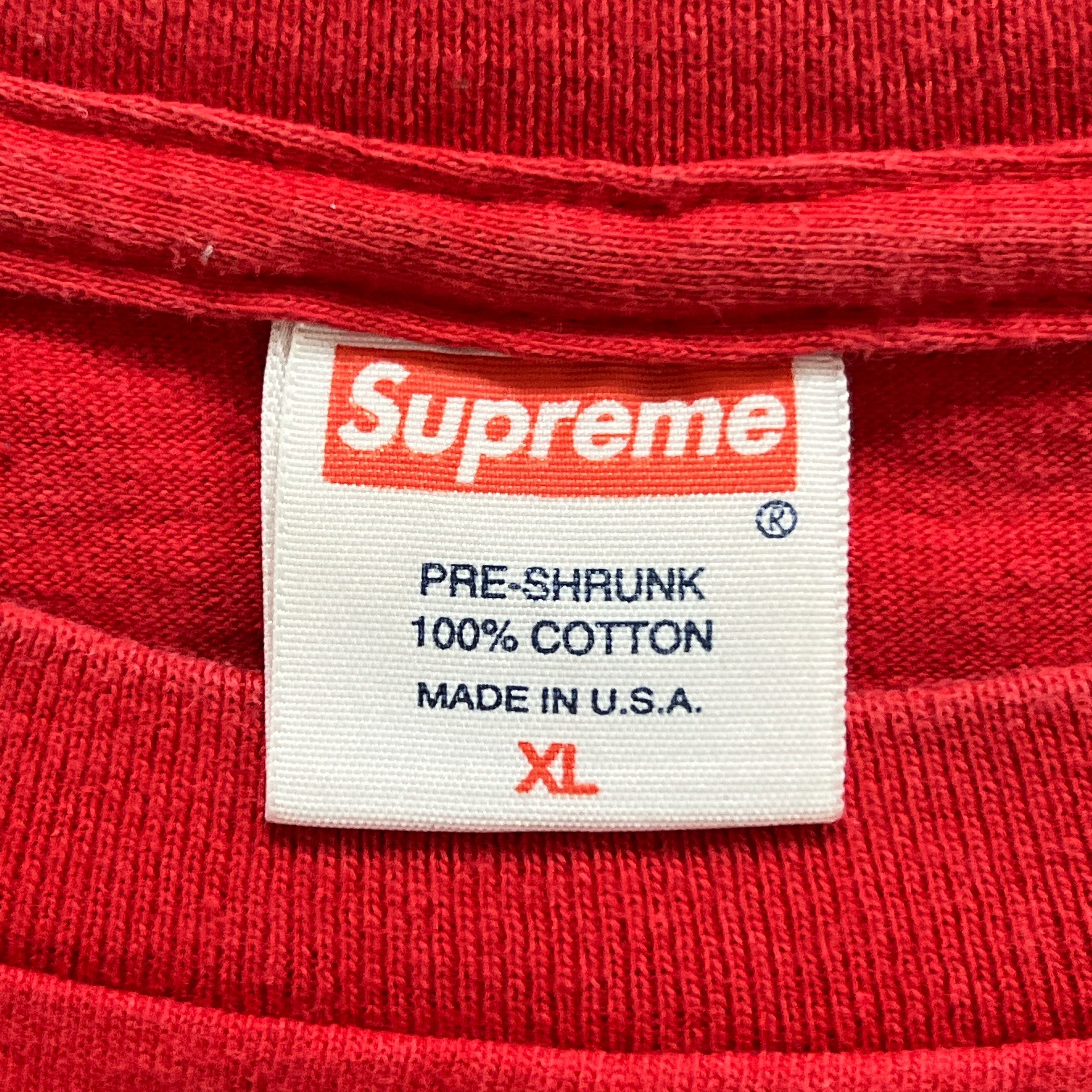 Supreme Supreme 08AW Charles Bronson Tee Red Size US XL / EU 56 / 4 - 6 Thumbnail
